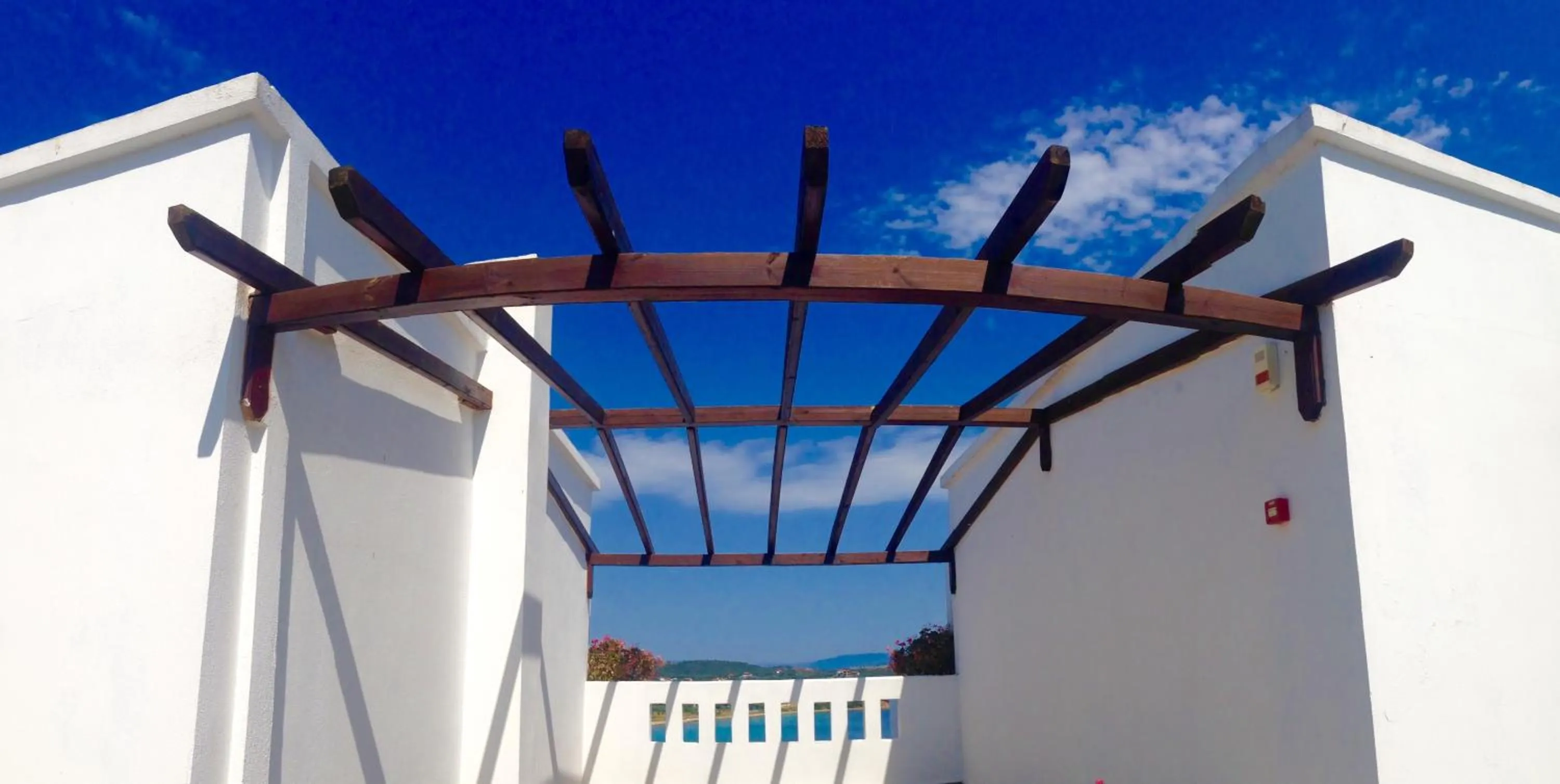 Balcony/Terrace in Agionissi Resort