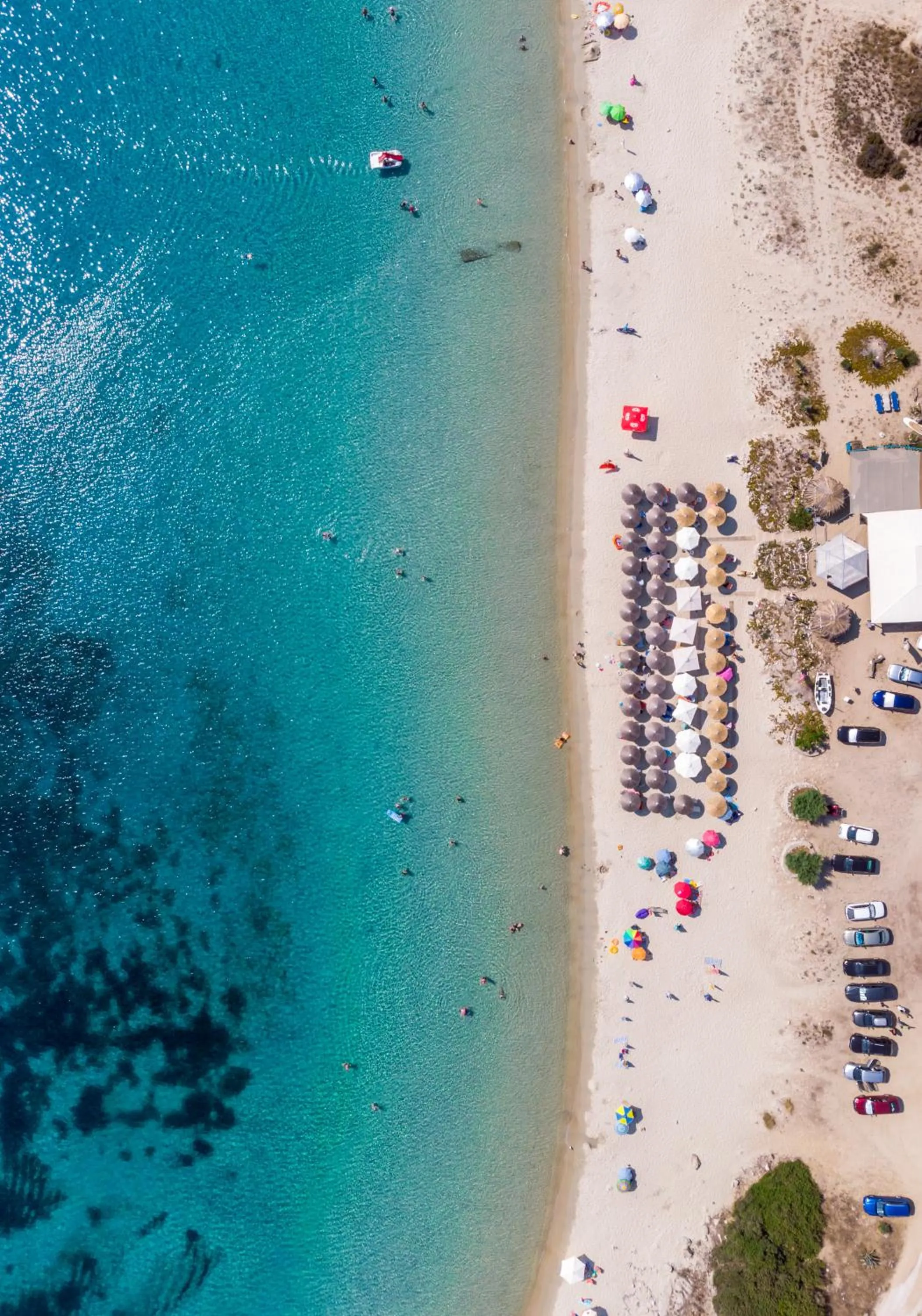 Beach in Agionissi Resort
