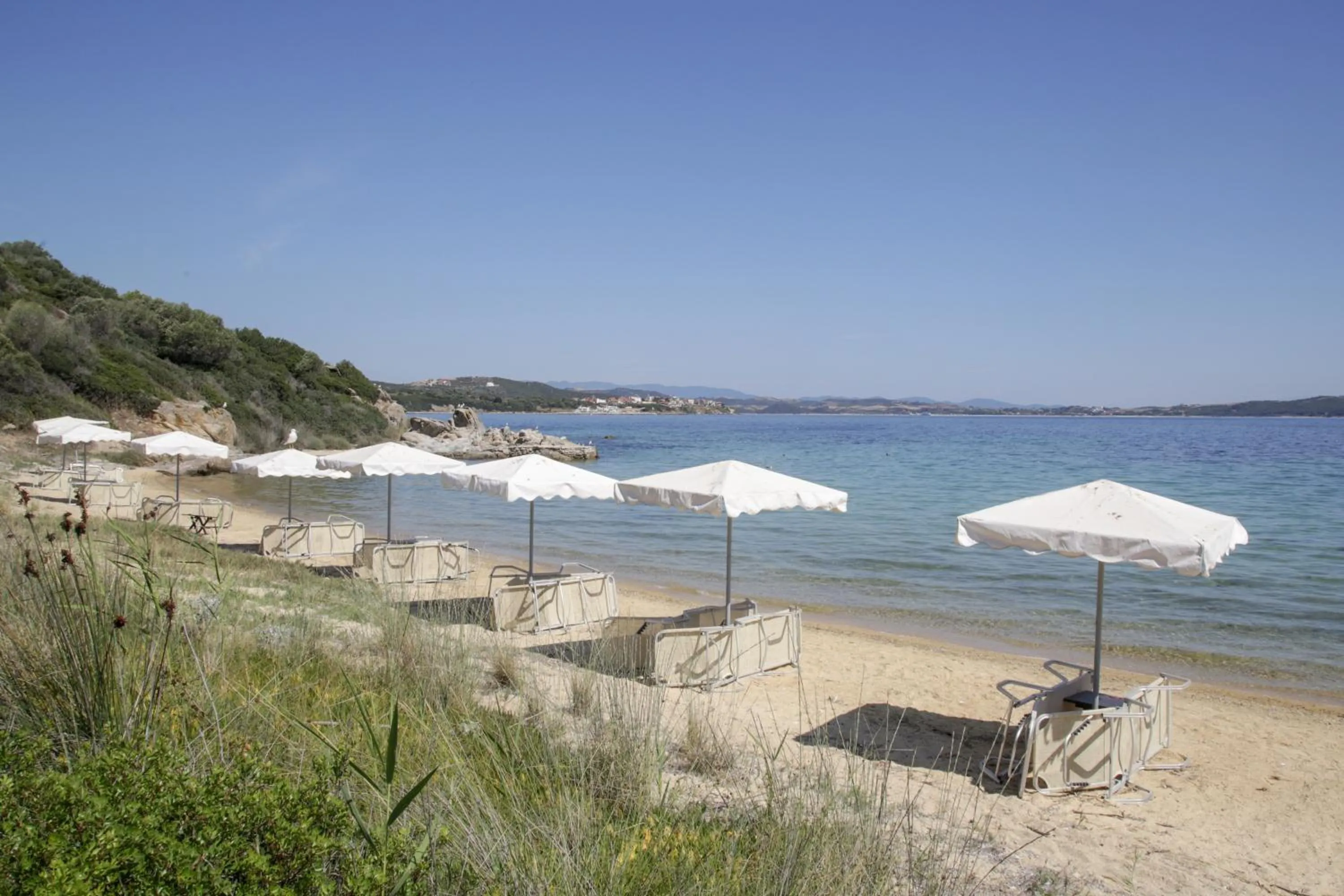 Beach in Agionissi Resort
