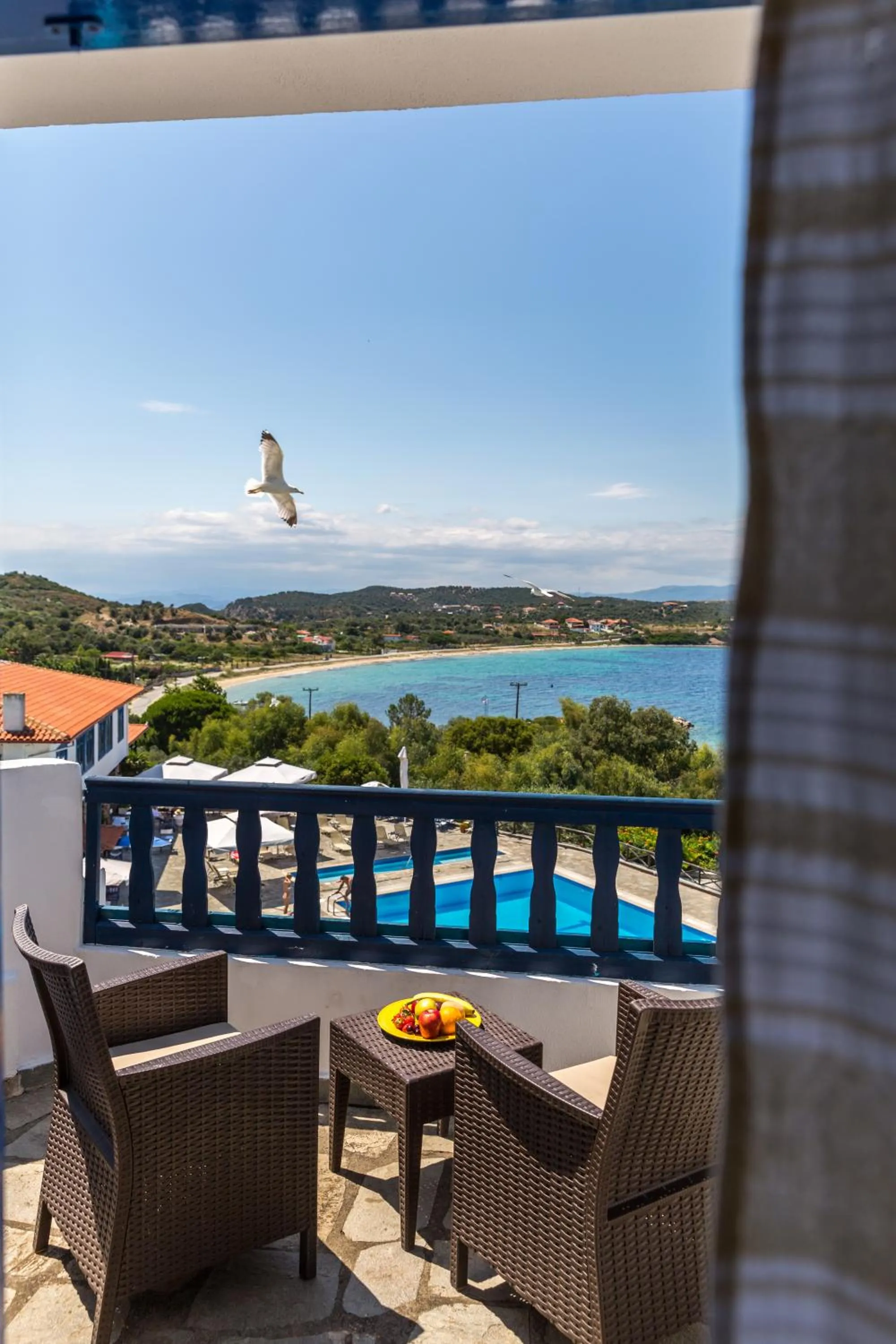 Balcony/Terrace in Agionissi Resort