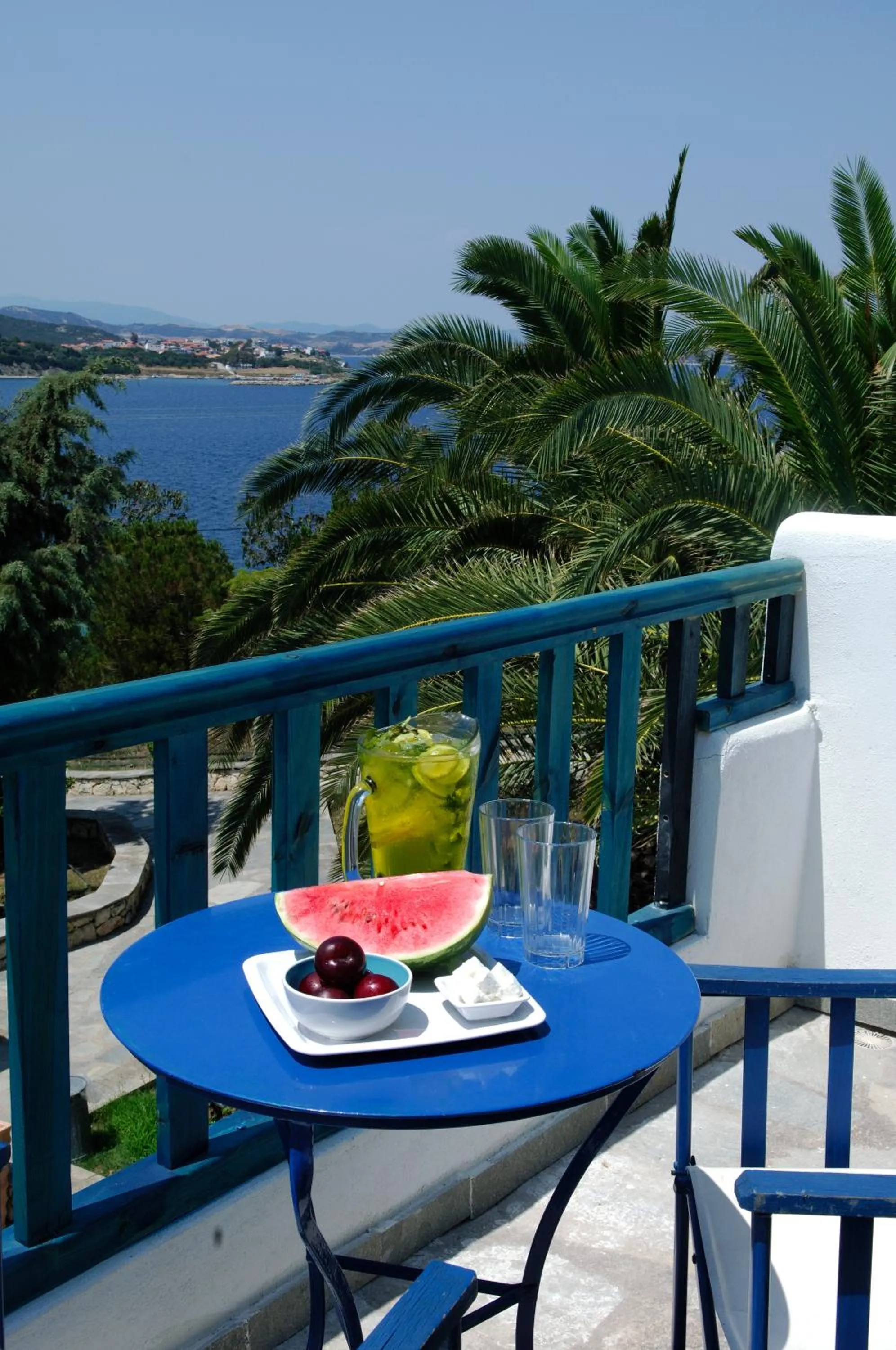 Balcony/Terrace in Agionissi Resort