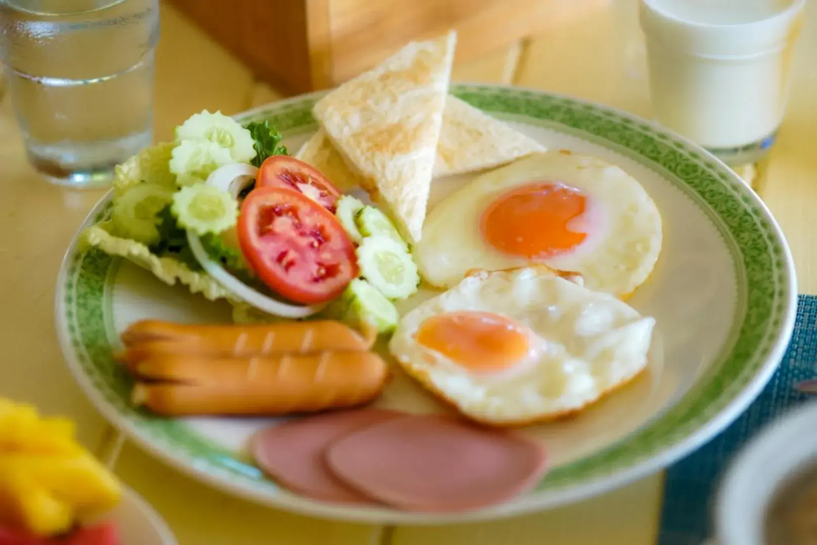 Breakfast in Baan Thong Ching Resort Breakfast in Baan Thong Ching Resort