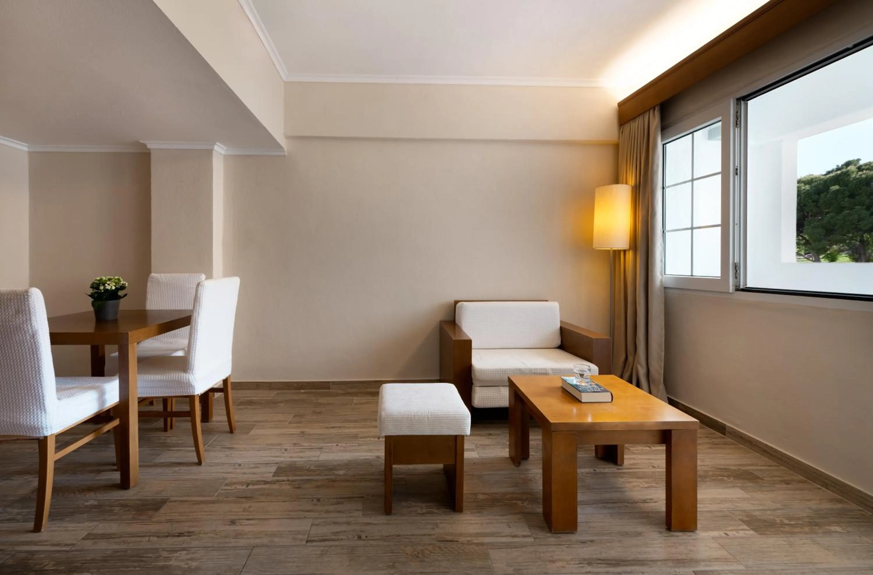 Seating area in Mitsis Alexander the Great Hotel