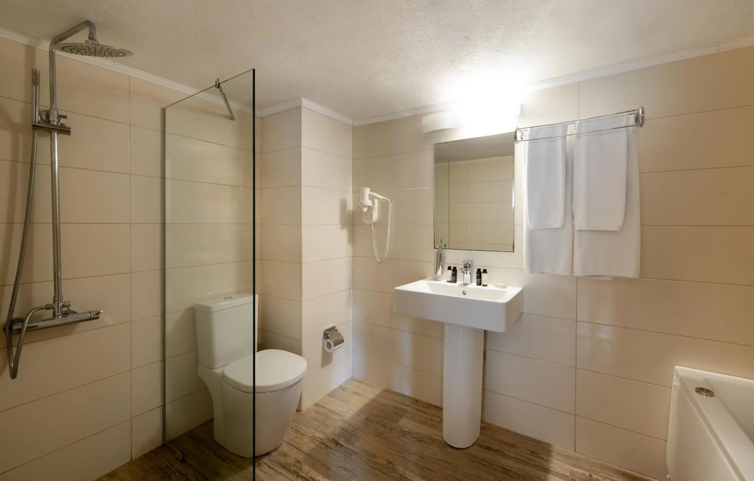 Bathroom in Mitsis Alexander the Great Hotel