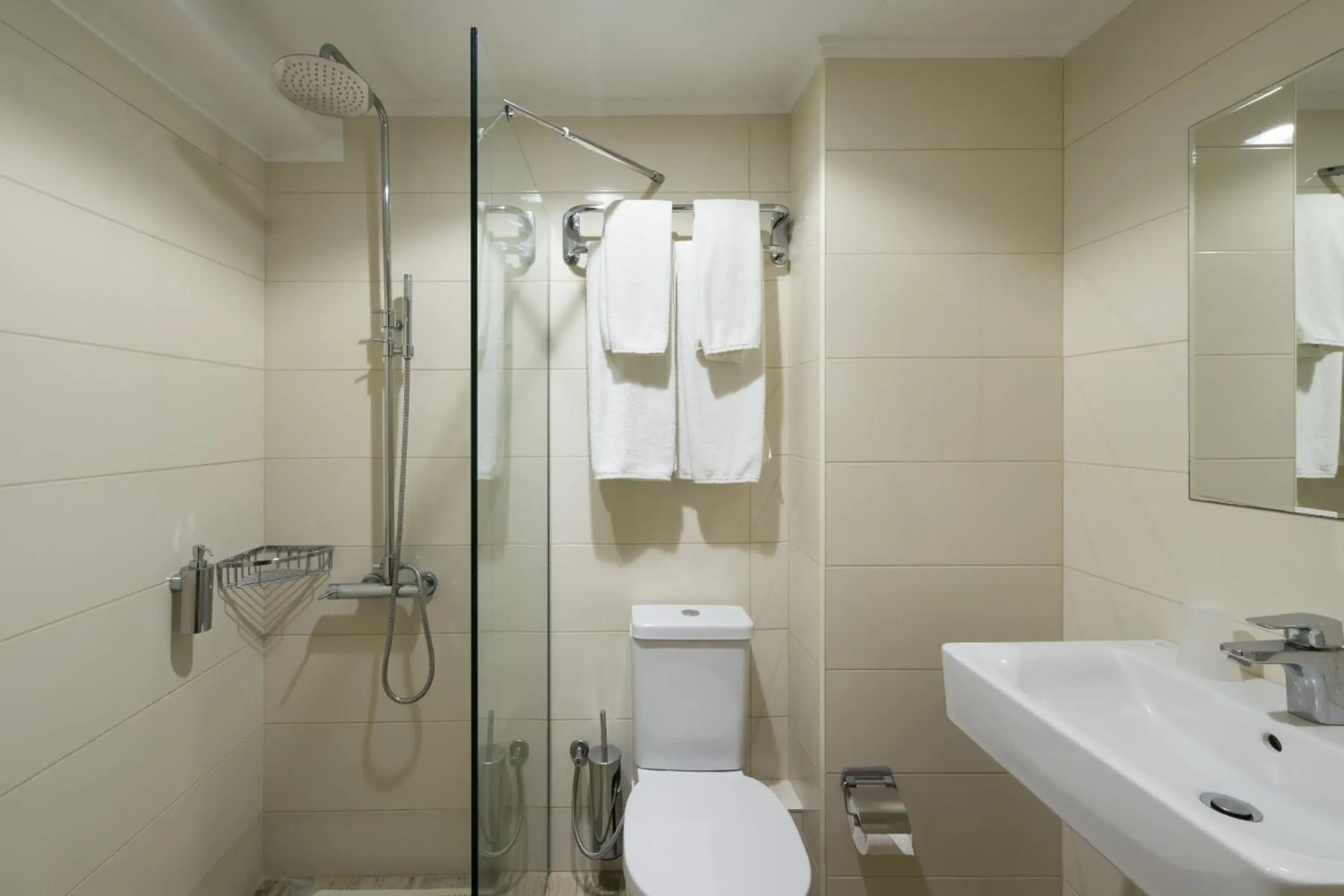 Bathroom in Mitsis Alexander the Great Hotel Bathroom in Mitsis Alexander the Great Hotel