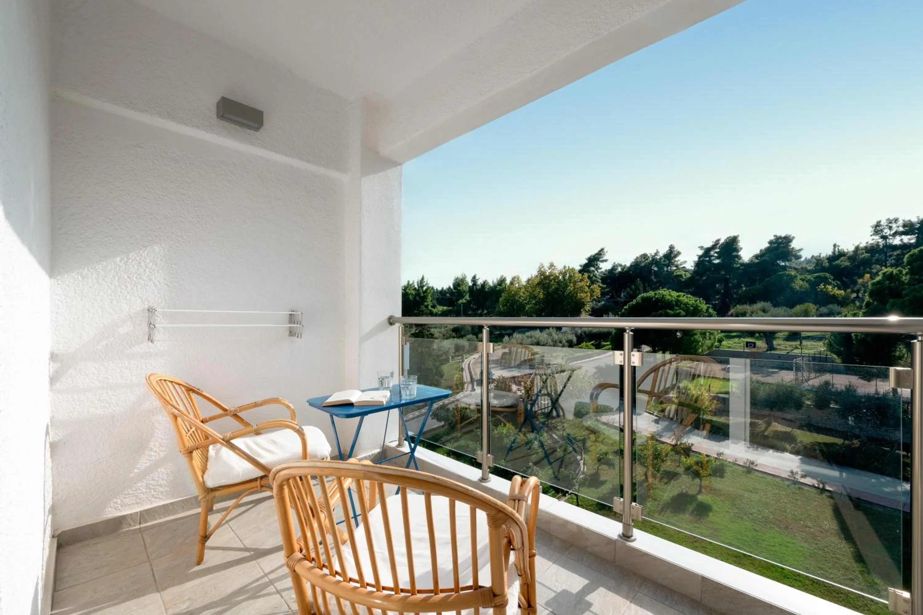 Garden view in Mitsis Alexander the Great Hotel