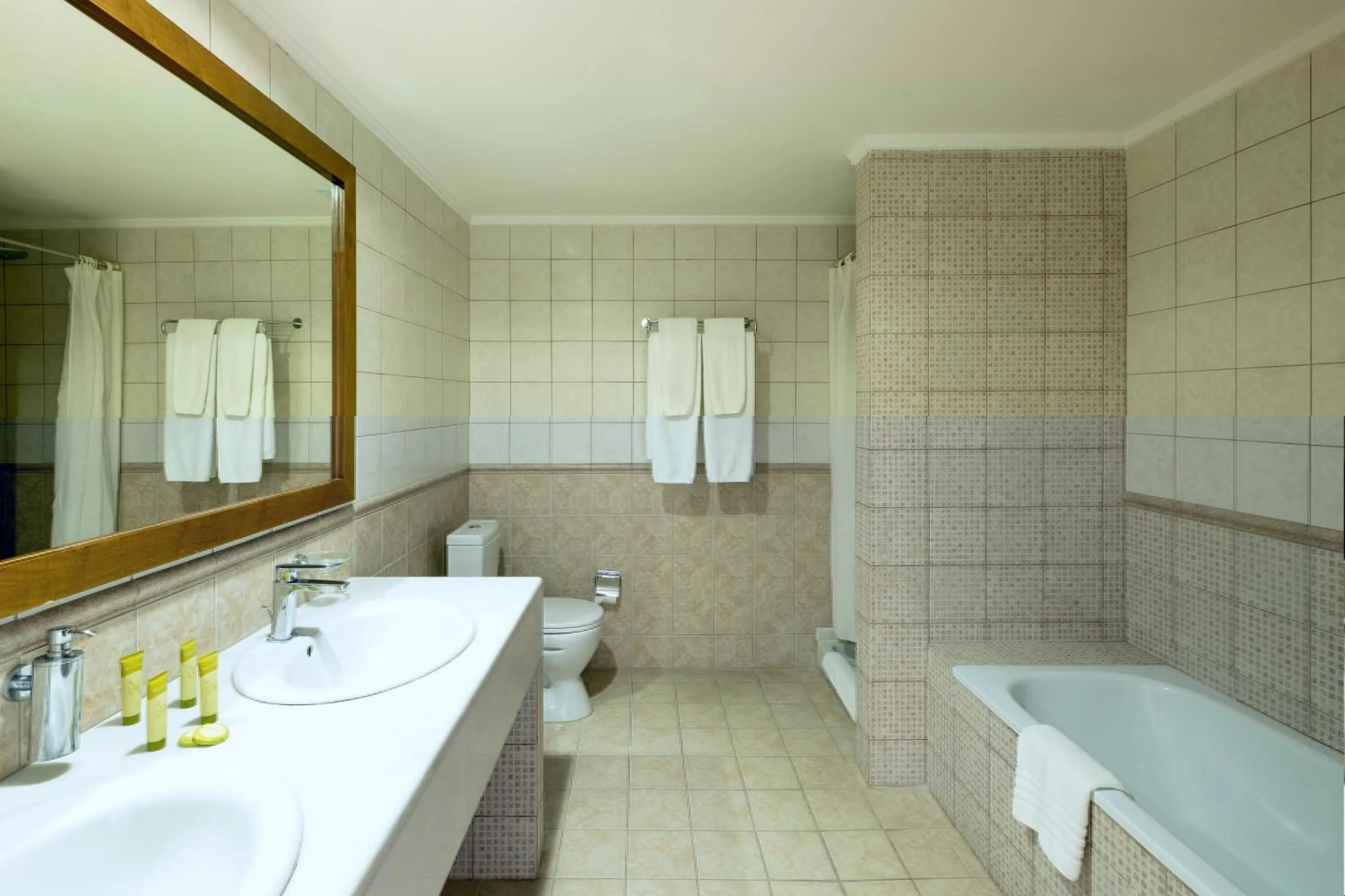 Bathroom in Mitsis Alexander the Great Hotel