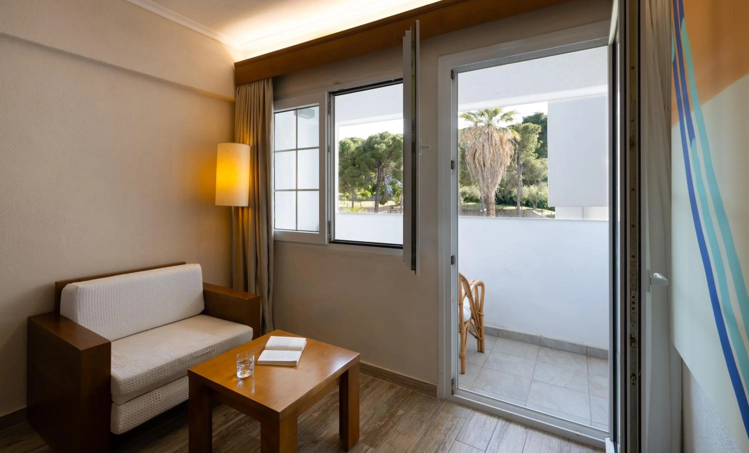 Seating area in Mitsis Alexander the Great Hotel