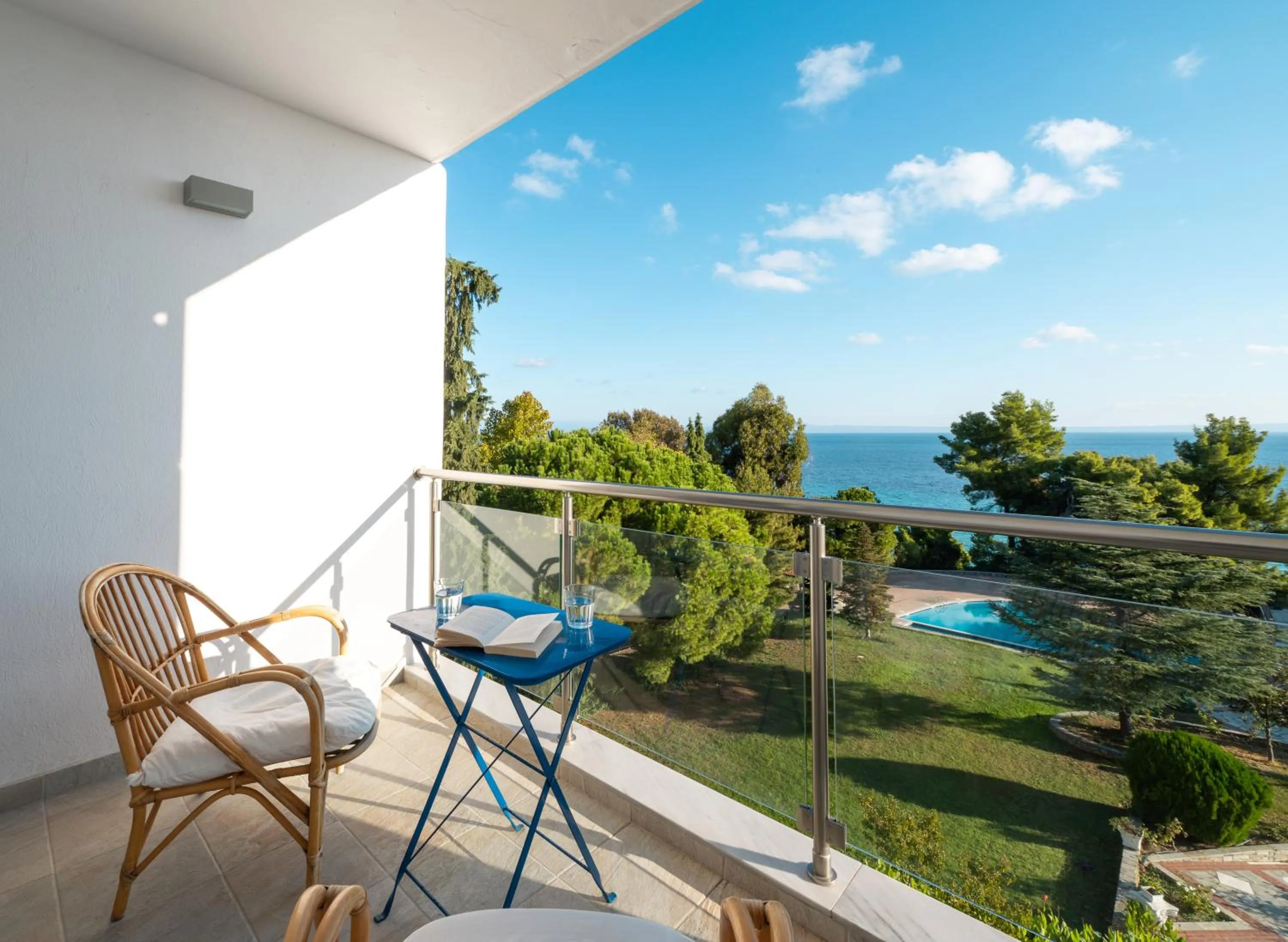 Sea view in Mitsis Alexander the Great Hotel