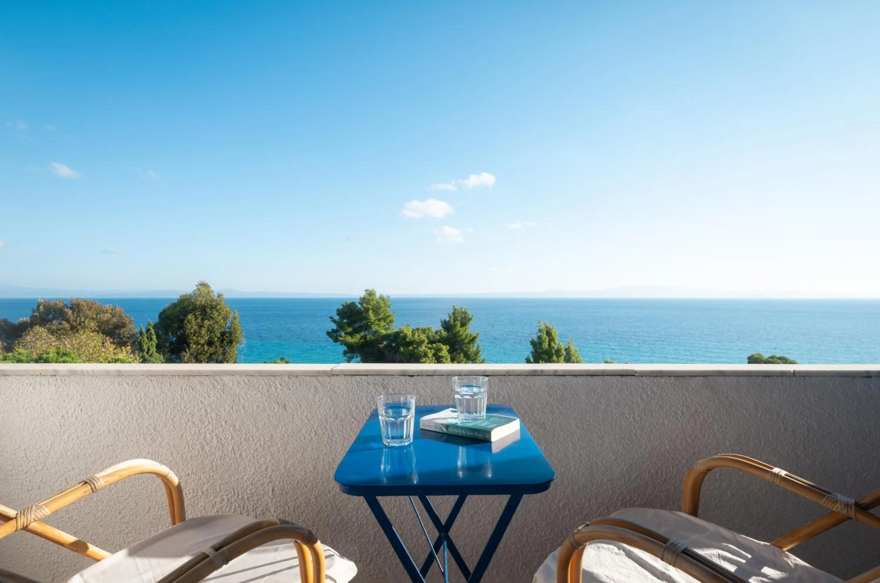 Sea view in Mitsis Alexander the Great Hotel