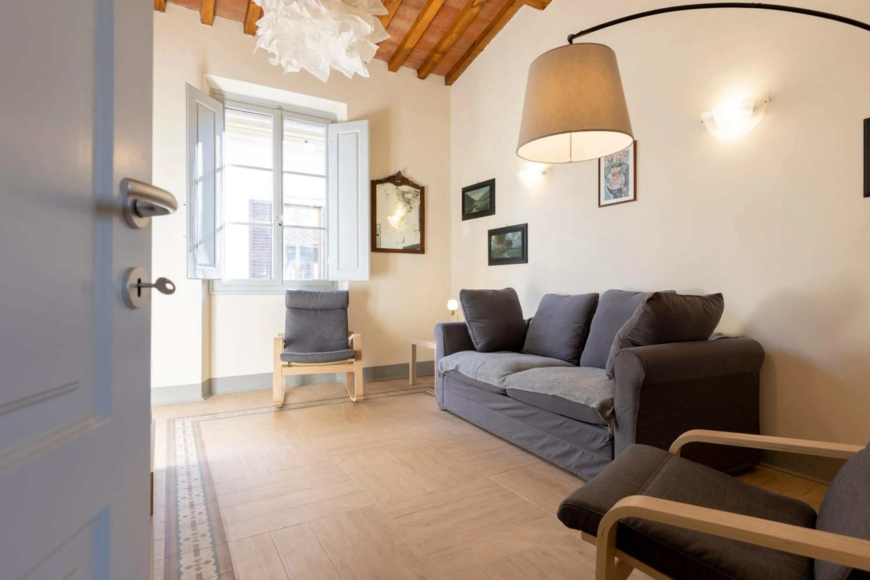 Living room in Fossi Elegant Apartment