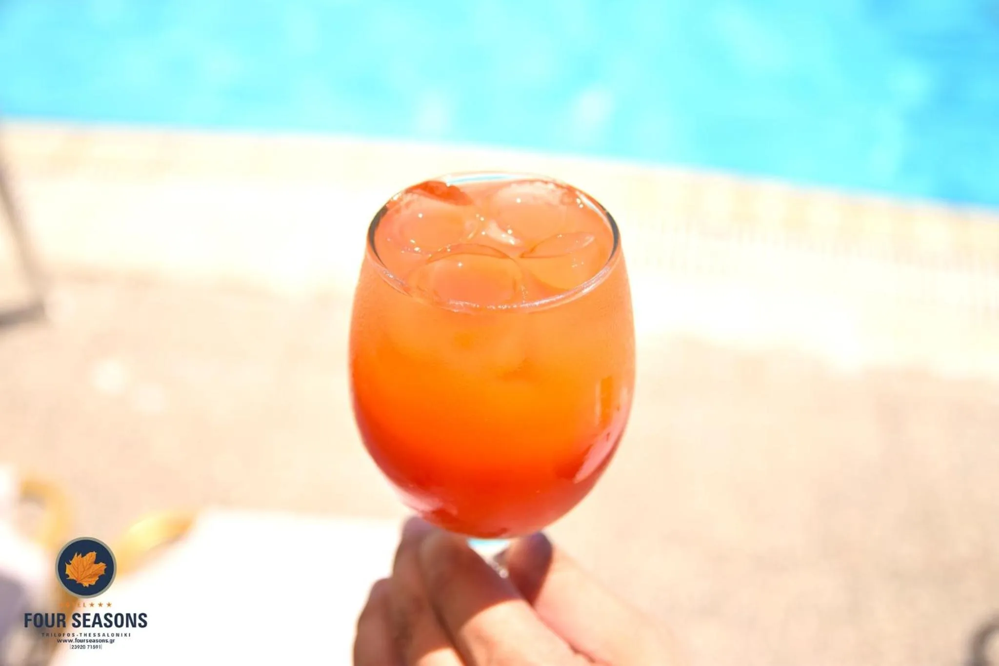 Drinks in Four Seasons Hotel