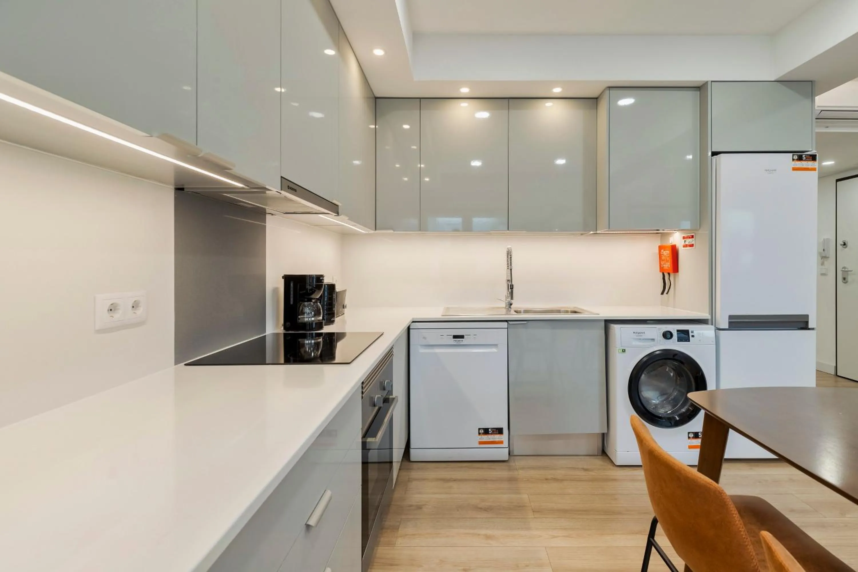 Kitchen or kitchenette in Setubal Horizon Apartment
