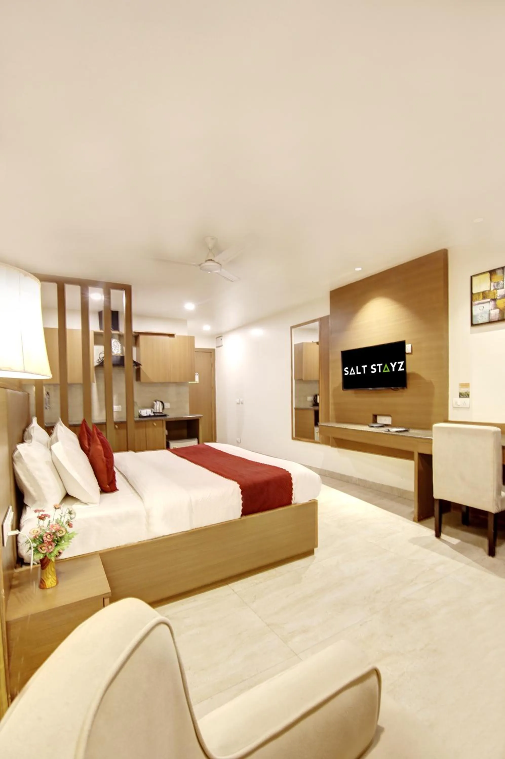 Bed in Saltstayz Select - Unitech Cyber Park