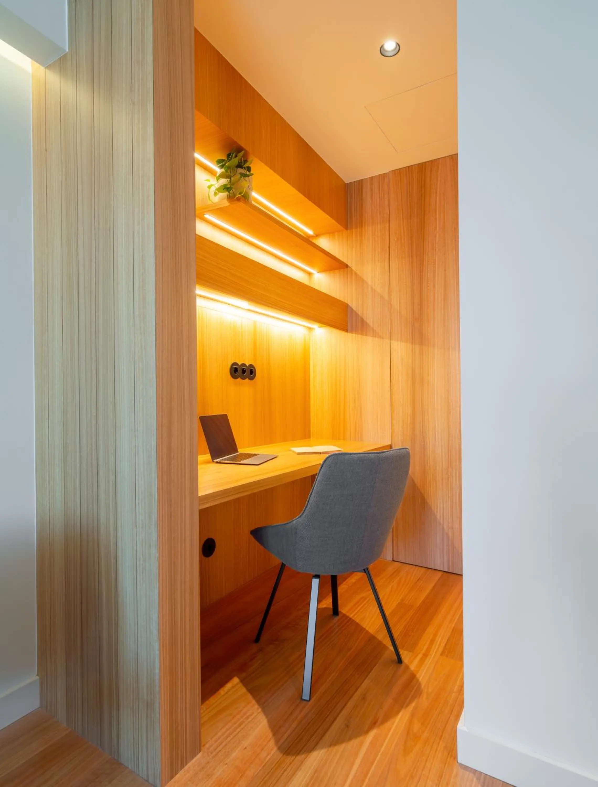 Seating area in d'ALMA Boutique Hotel