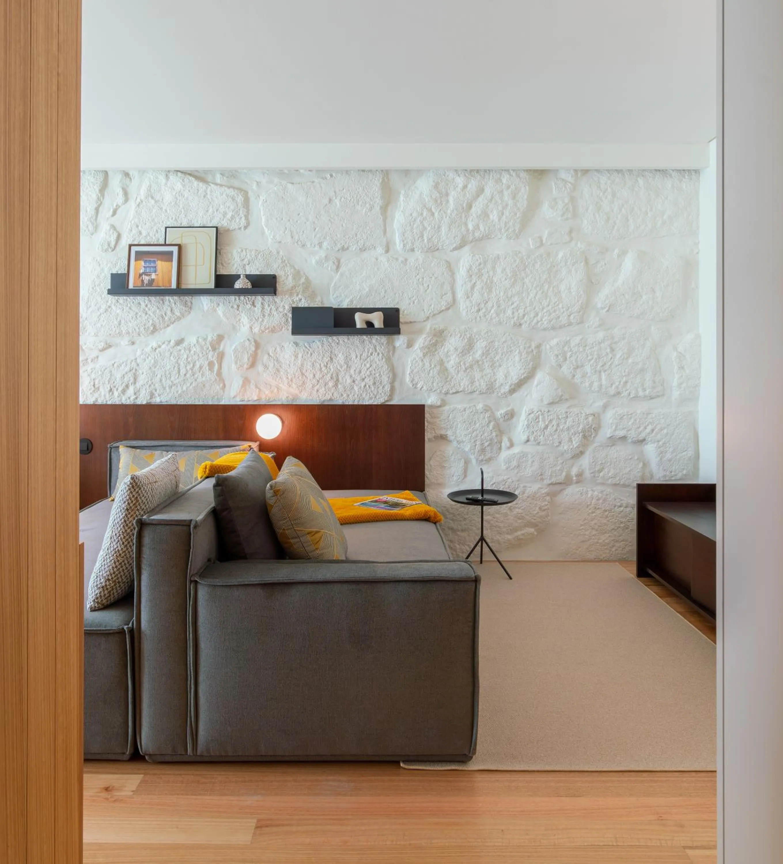 Living room in d'ALMA Boutique Hotel