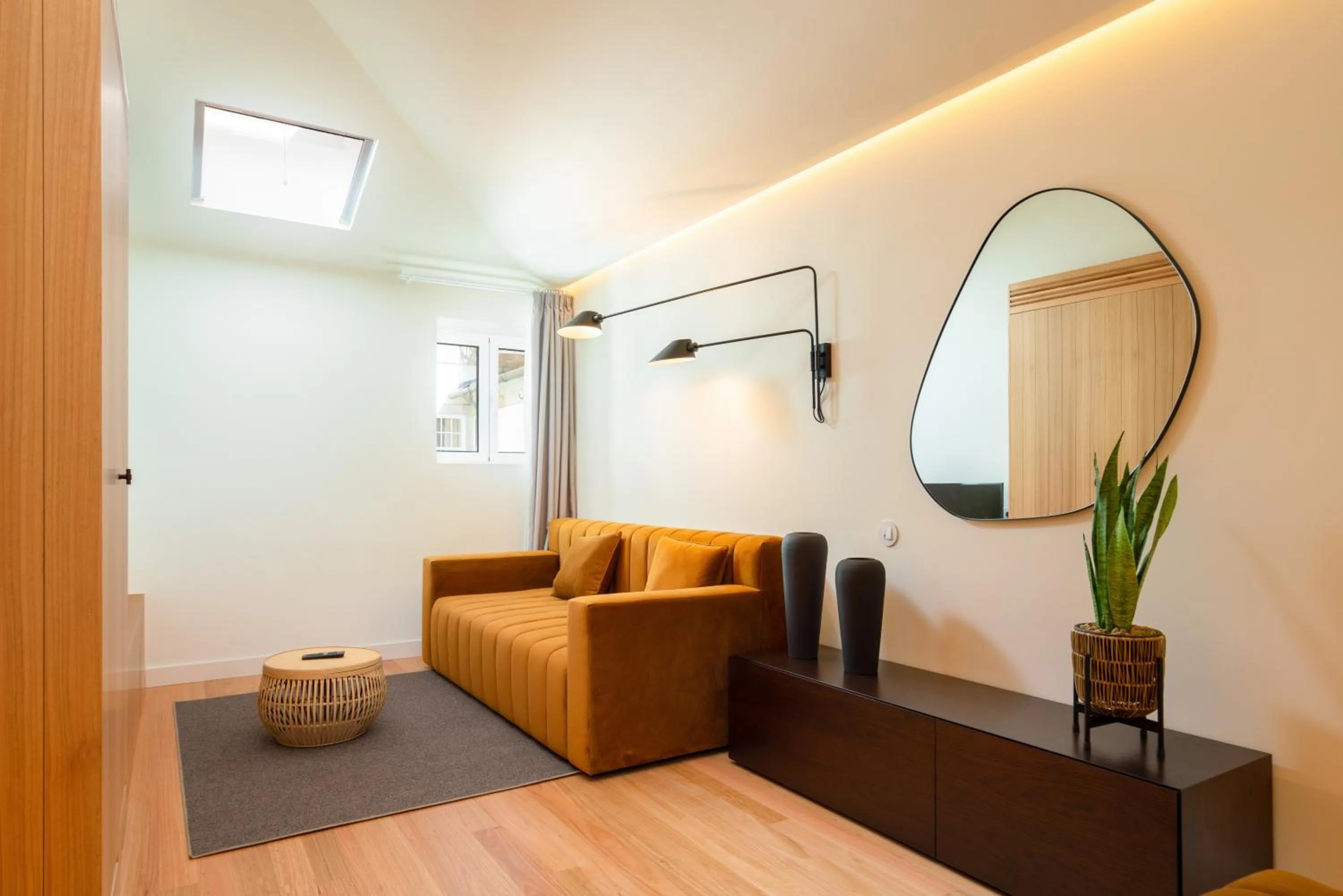 Living room in d'ALMA Boutique Hotel