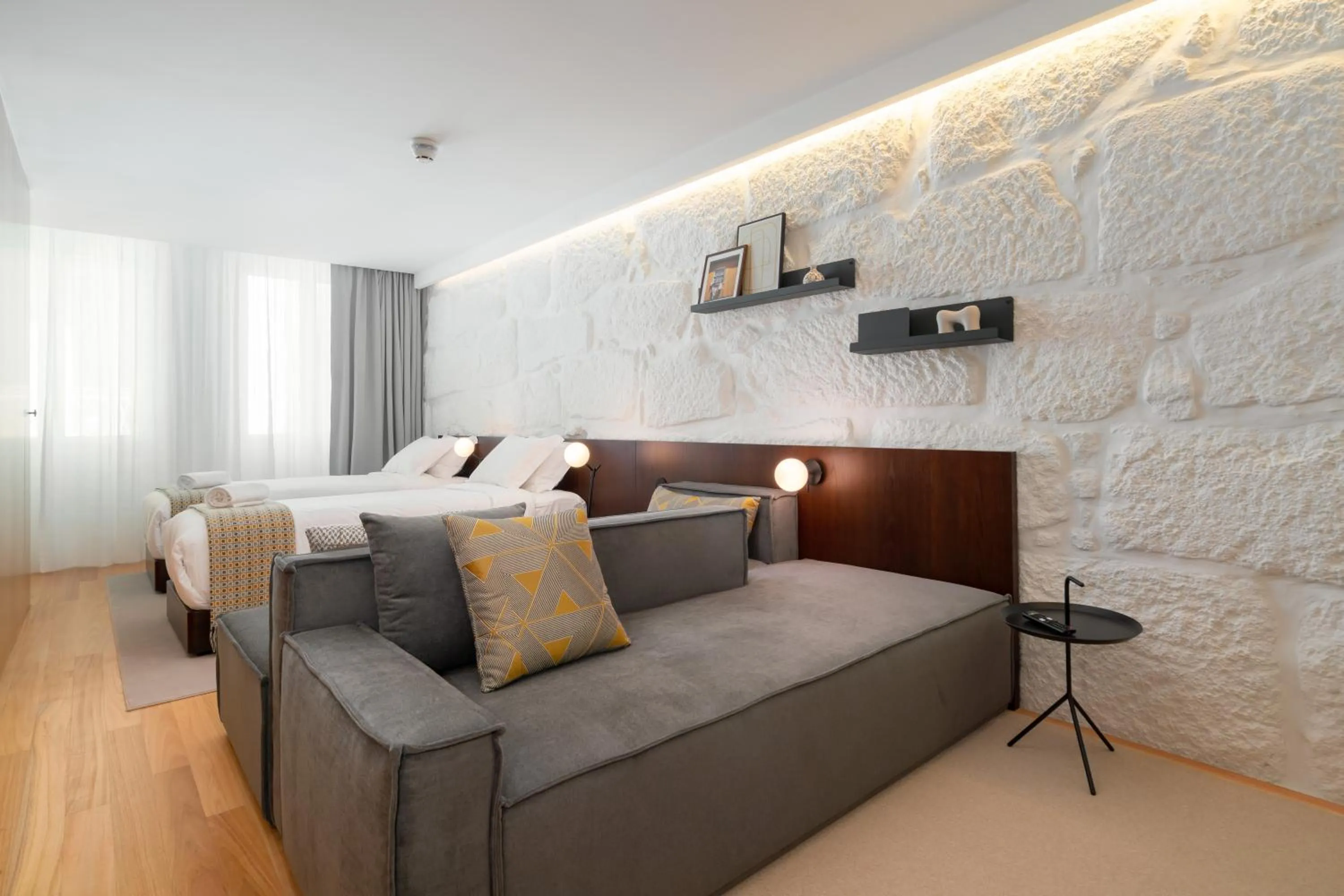 Bedroom in d'ALMA Boutique Hotel