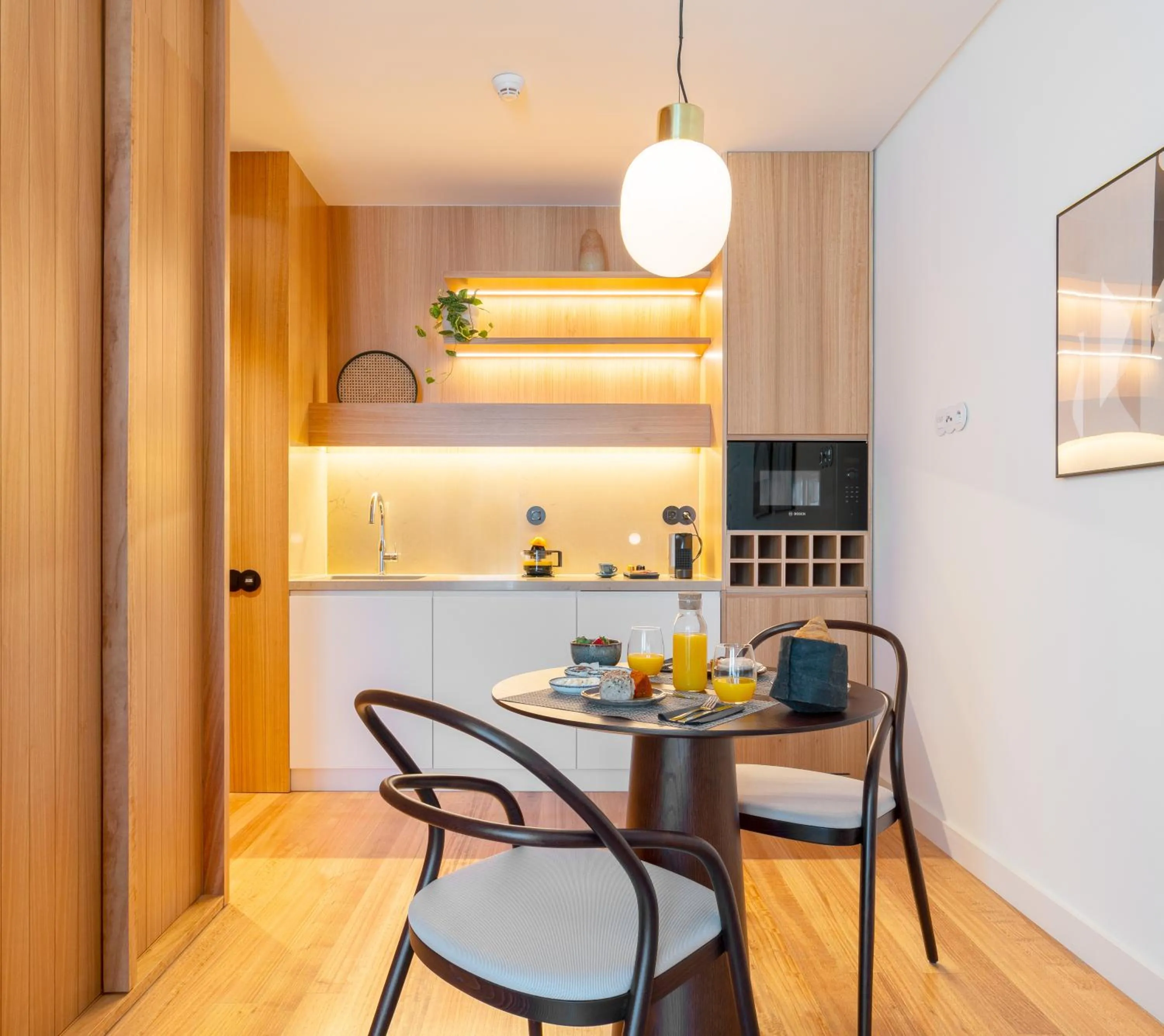 Dining area in d'ALMA Boutique Hotel