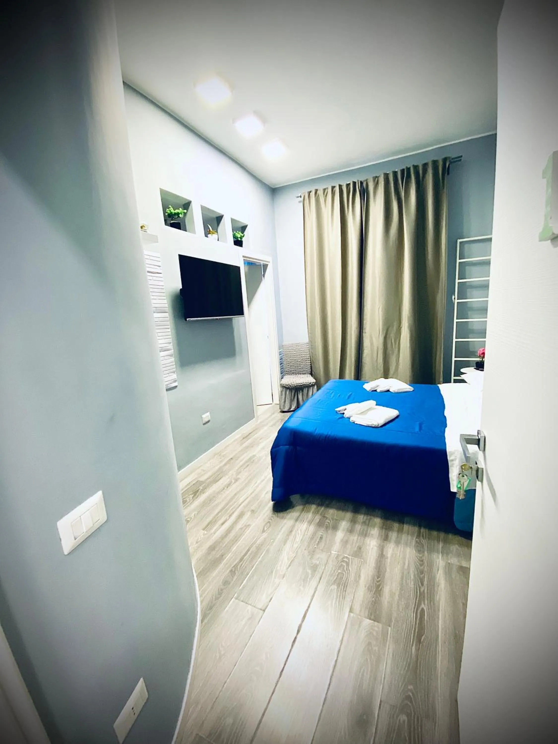 Bed in Rodinó rooms