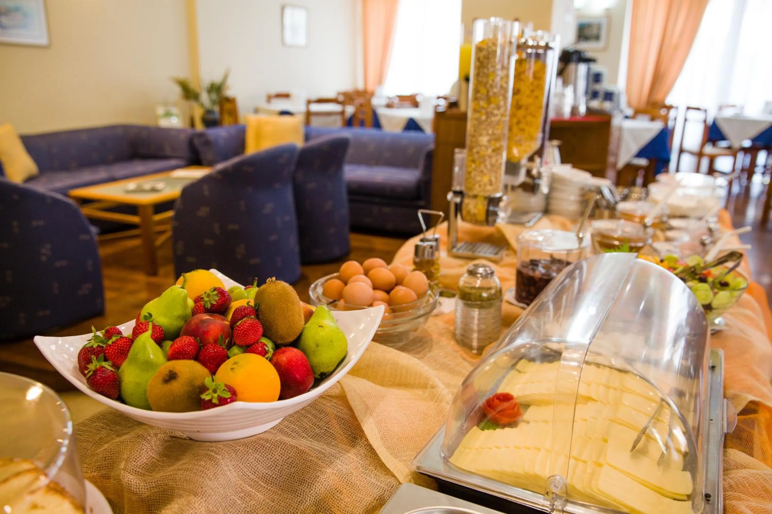 Buffet breakfast in Astali Hotel