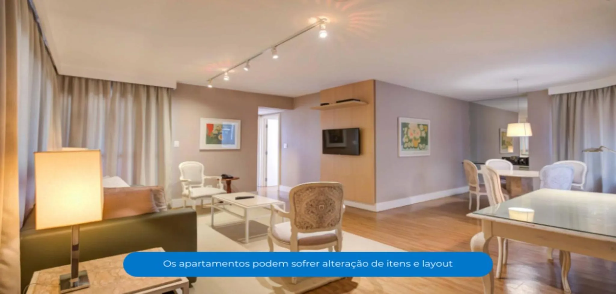 Communal lounge/ TV room, Bed in Roomo Etoile GeorgeV Jardins Residencial