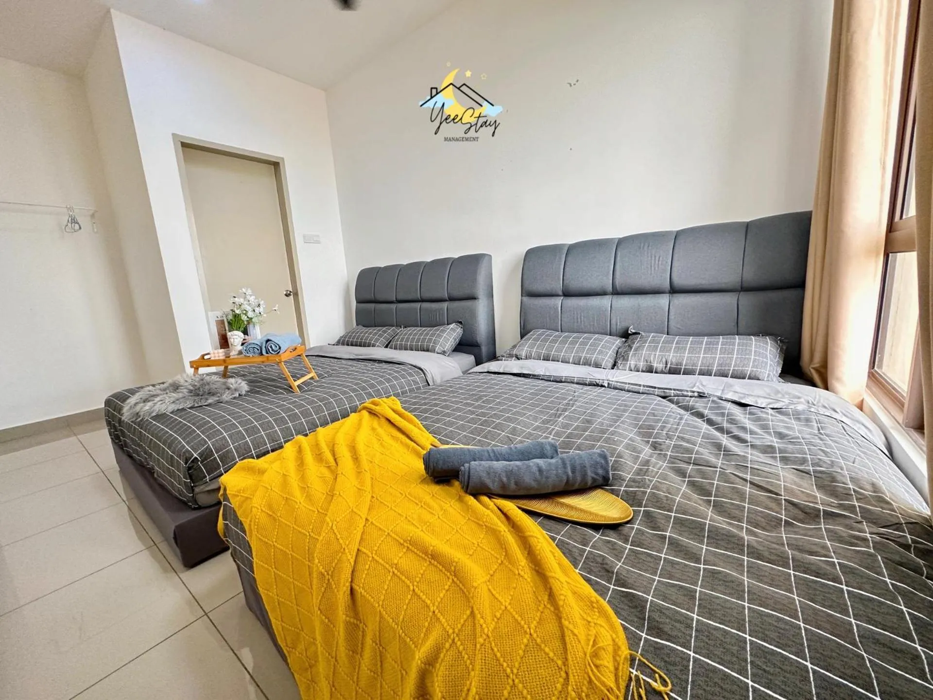 Bed in SeaView PoolView CityView BaliResidence Video game 5minJonker