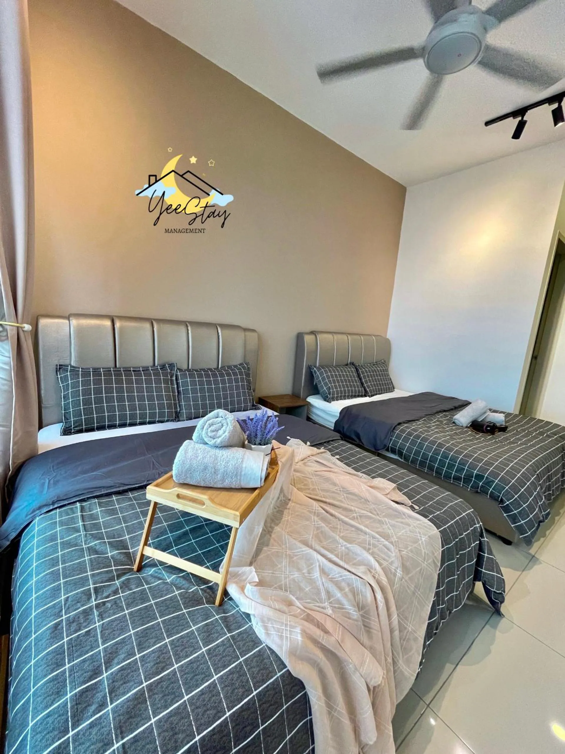 Bed in SeaView PoolView CityView BaliResidence Video game 5minJonker