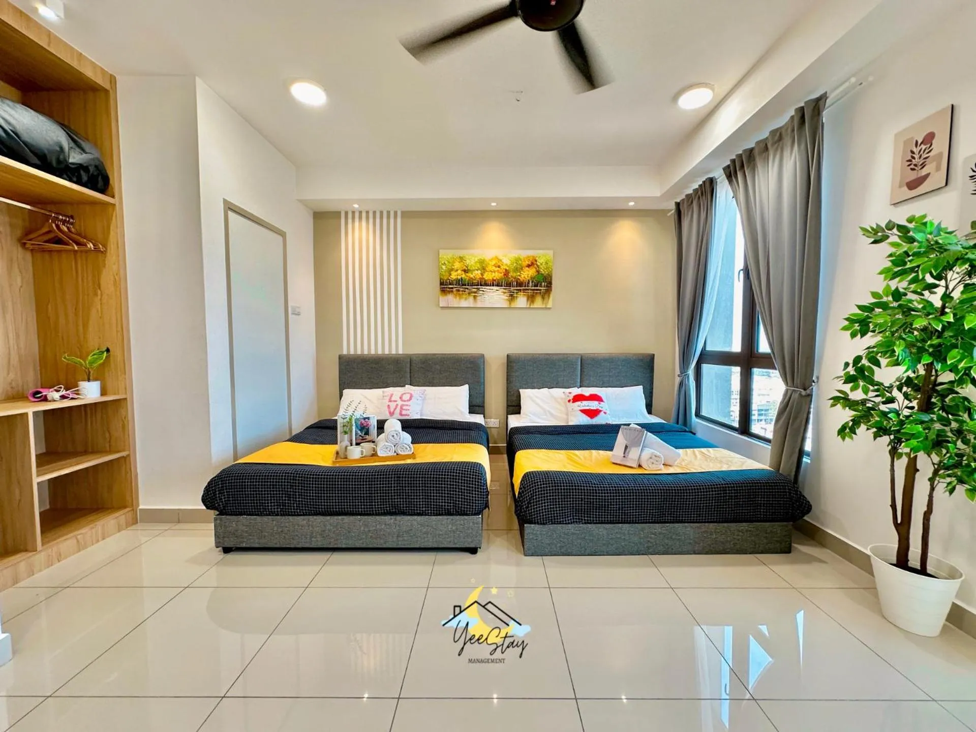 Bed in SeaView PoolView CityView BaliResidence Video game 5minJonker