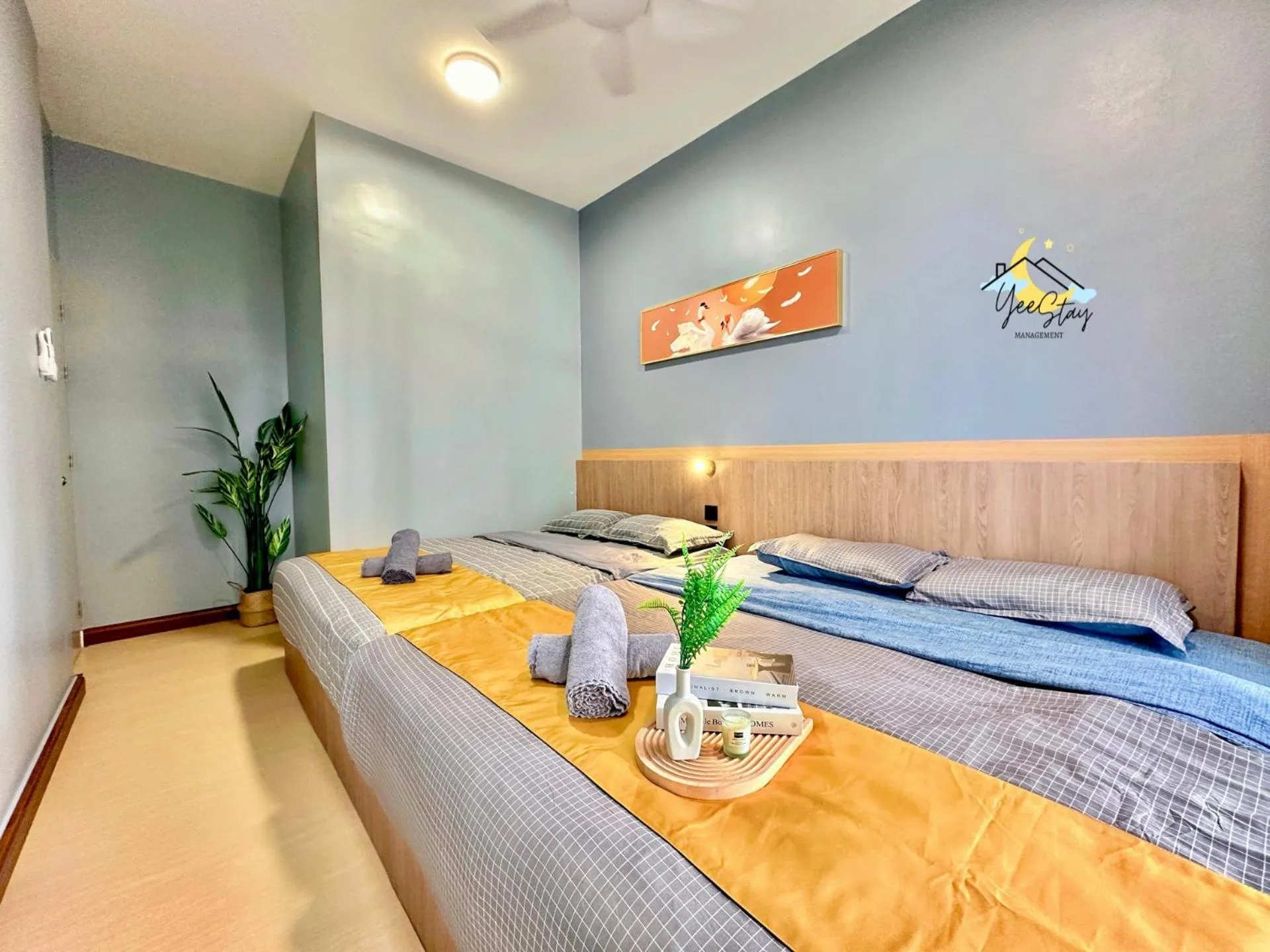 Bed in SeaView PoolView CityView BaliResidence Video game 5minJonker