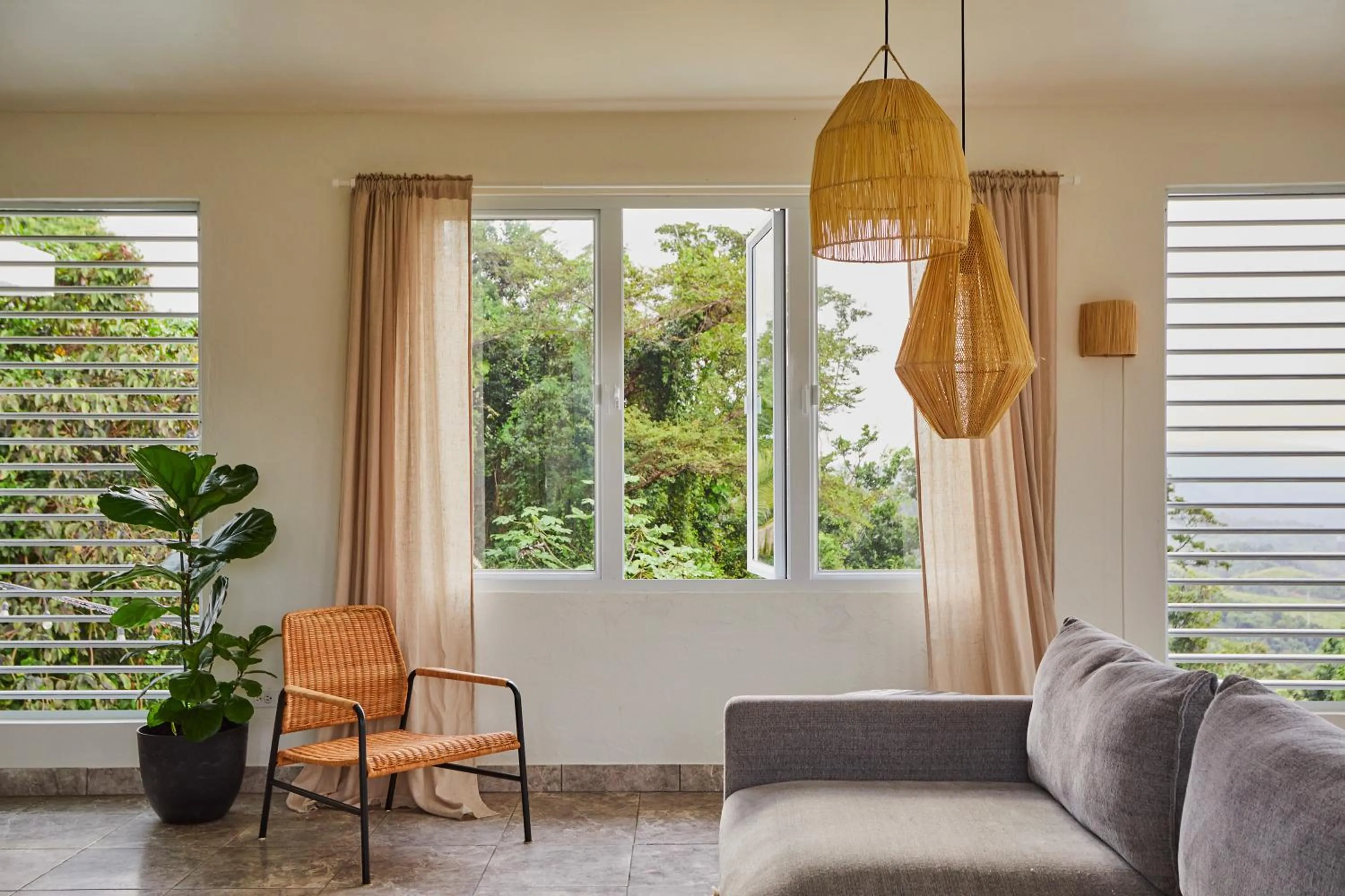 Living room in WALD HAUS by DW