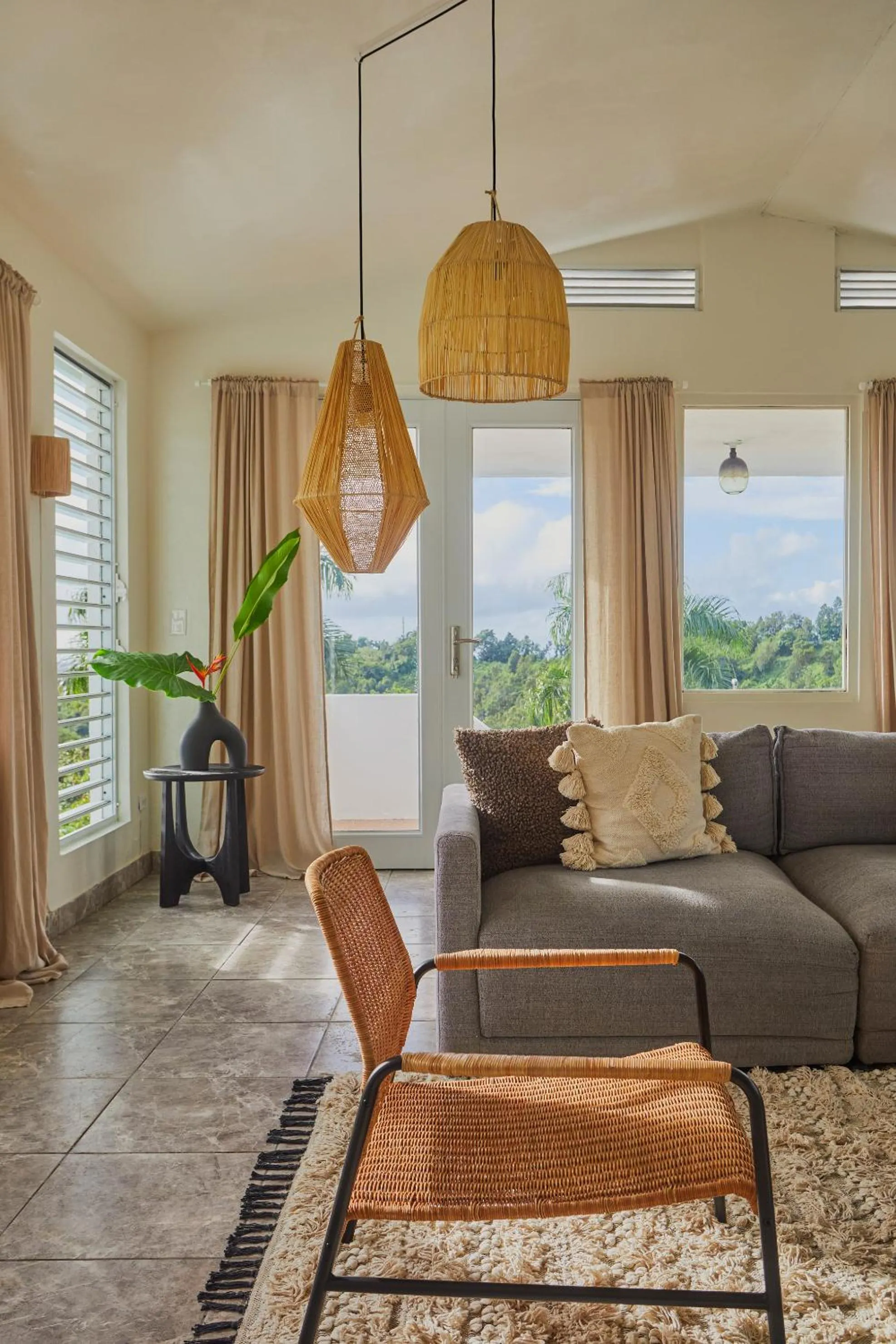 Living room in WALD HAUS by DW