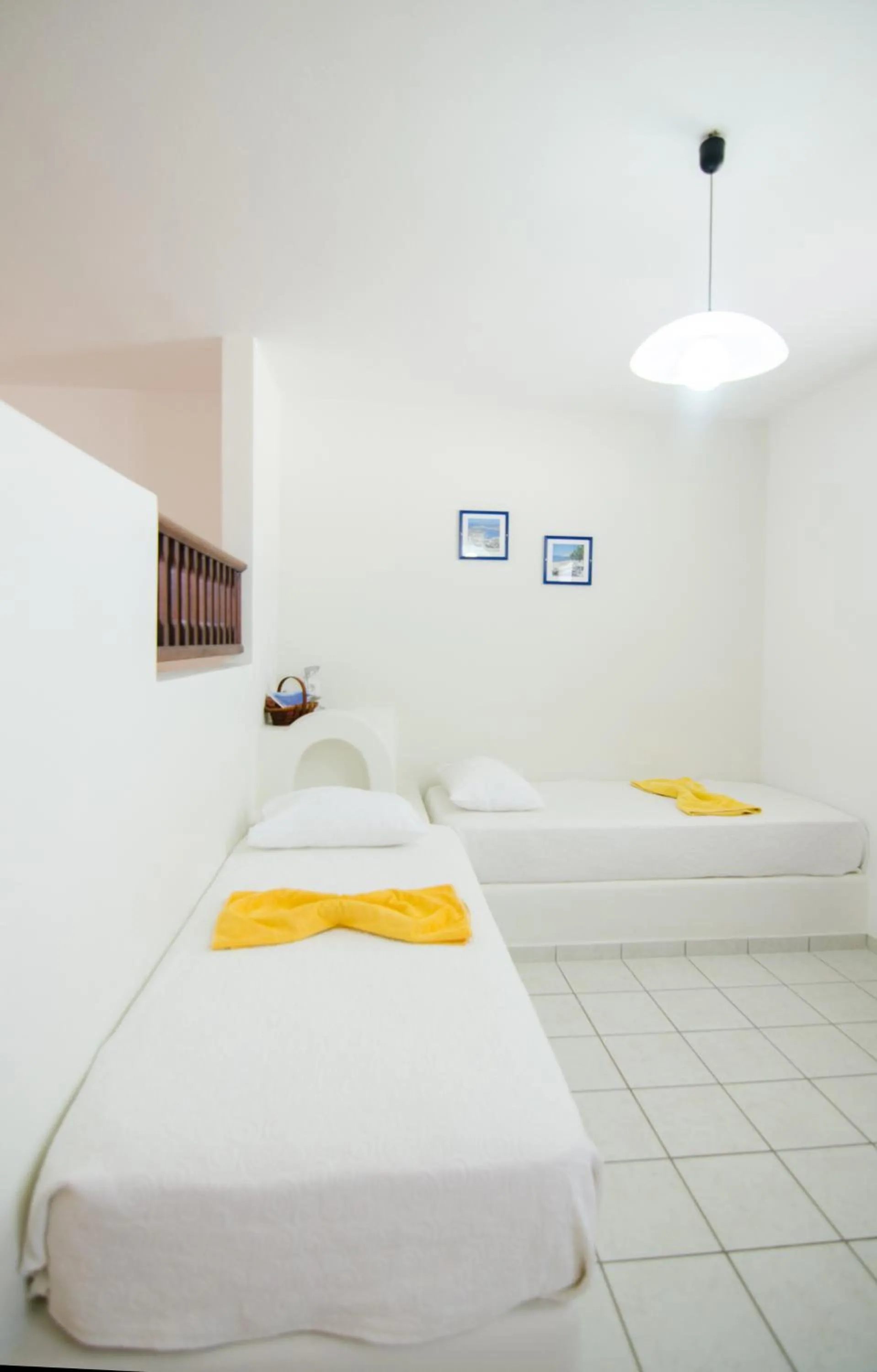 Photo of the whole room, Bed in Golden Sun
