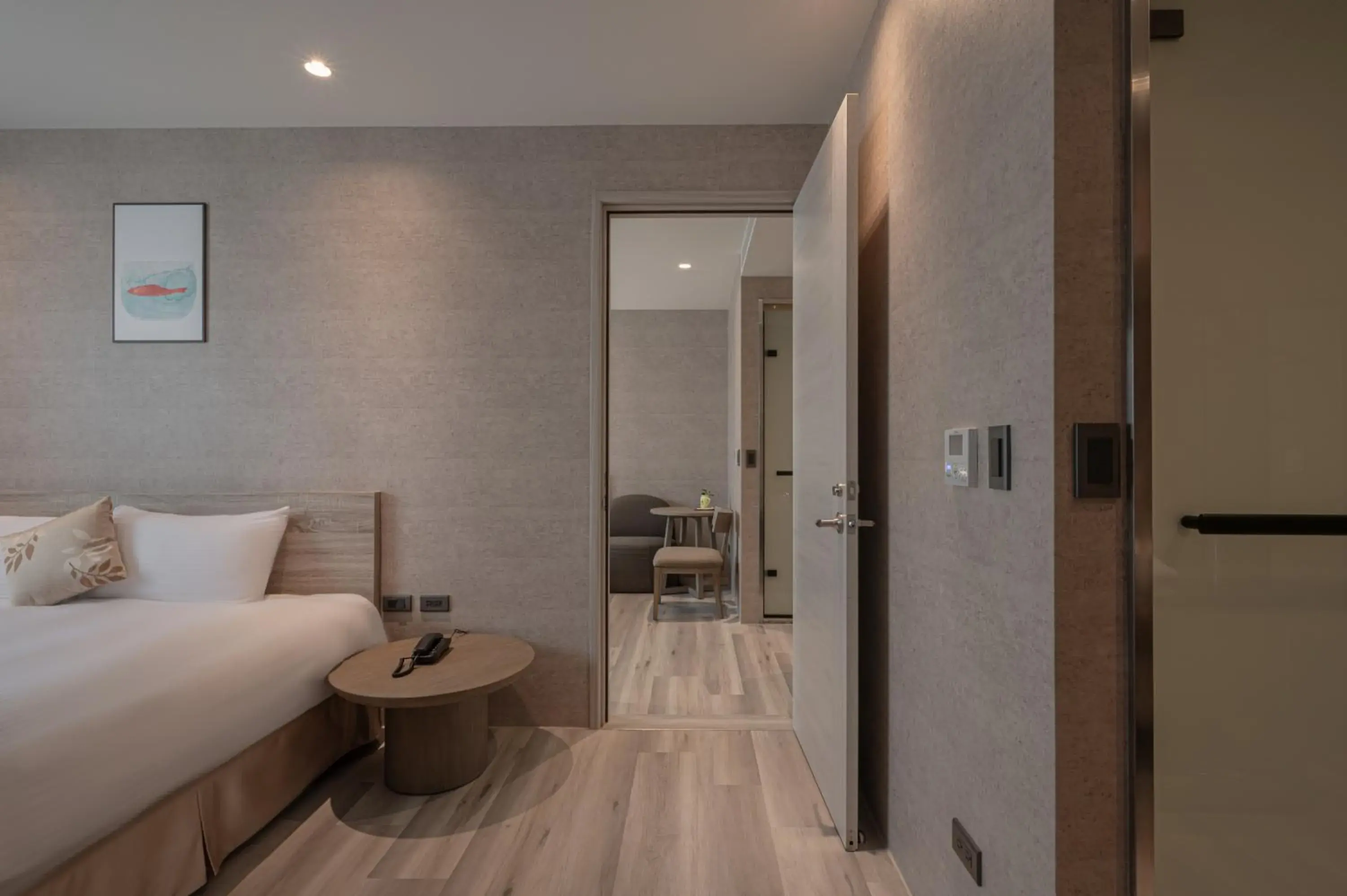 Bed in In Joy Hotel Bed in In Joy Hotel