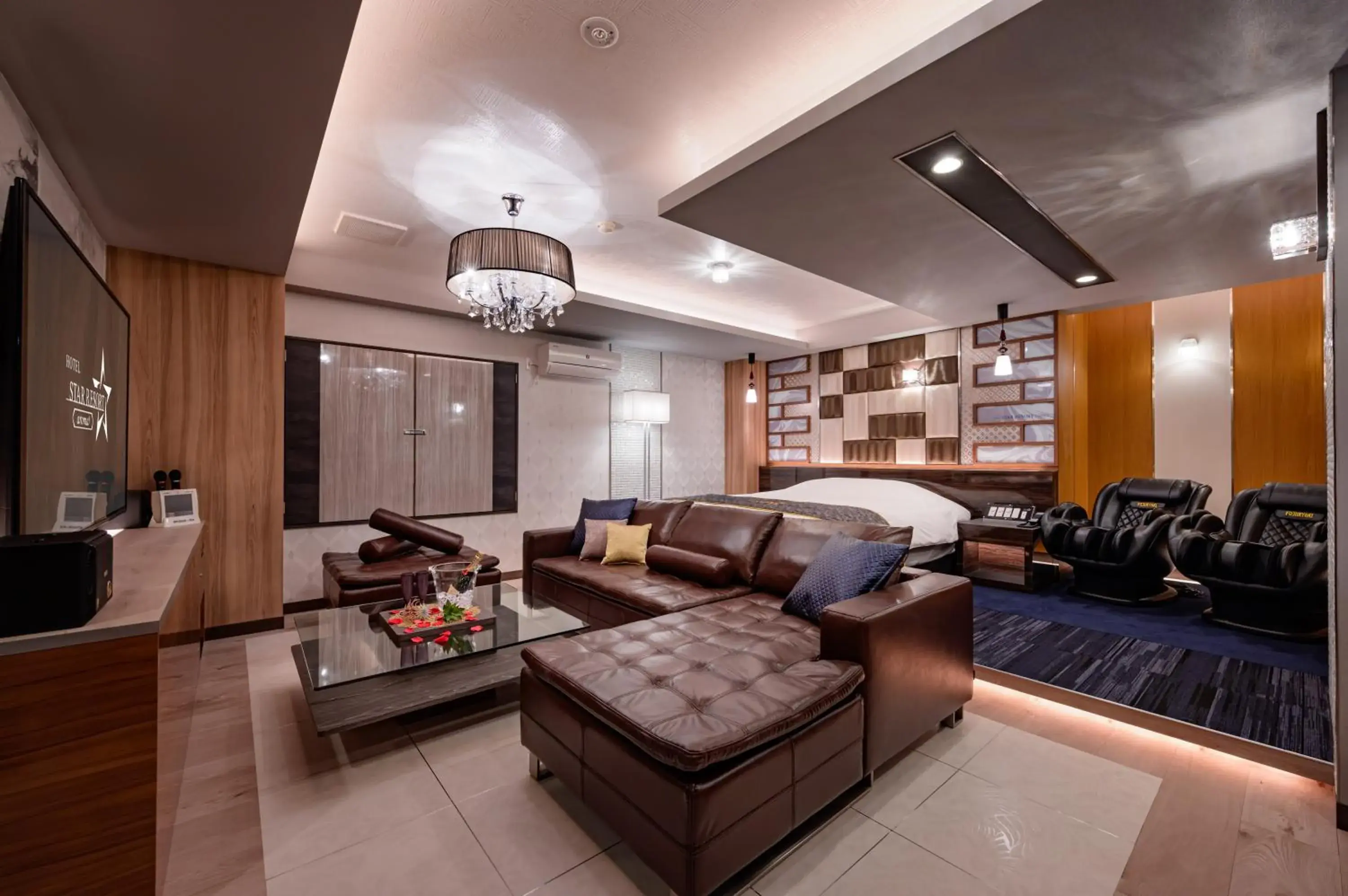 Bed in HOTEL STAR RESORT aroma Bed in HOTEL STAR RESORT aroma