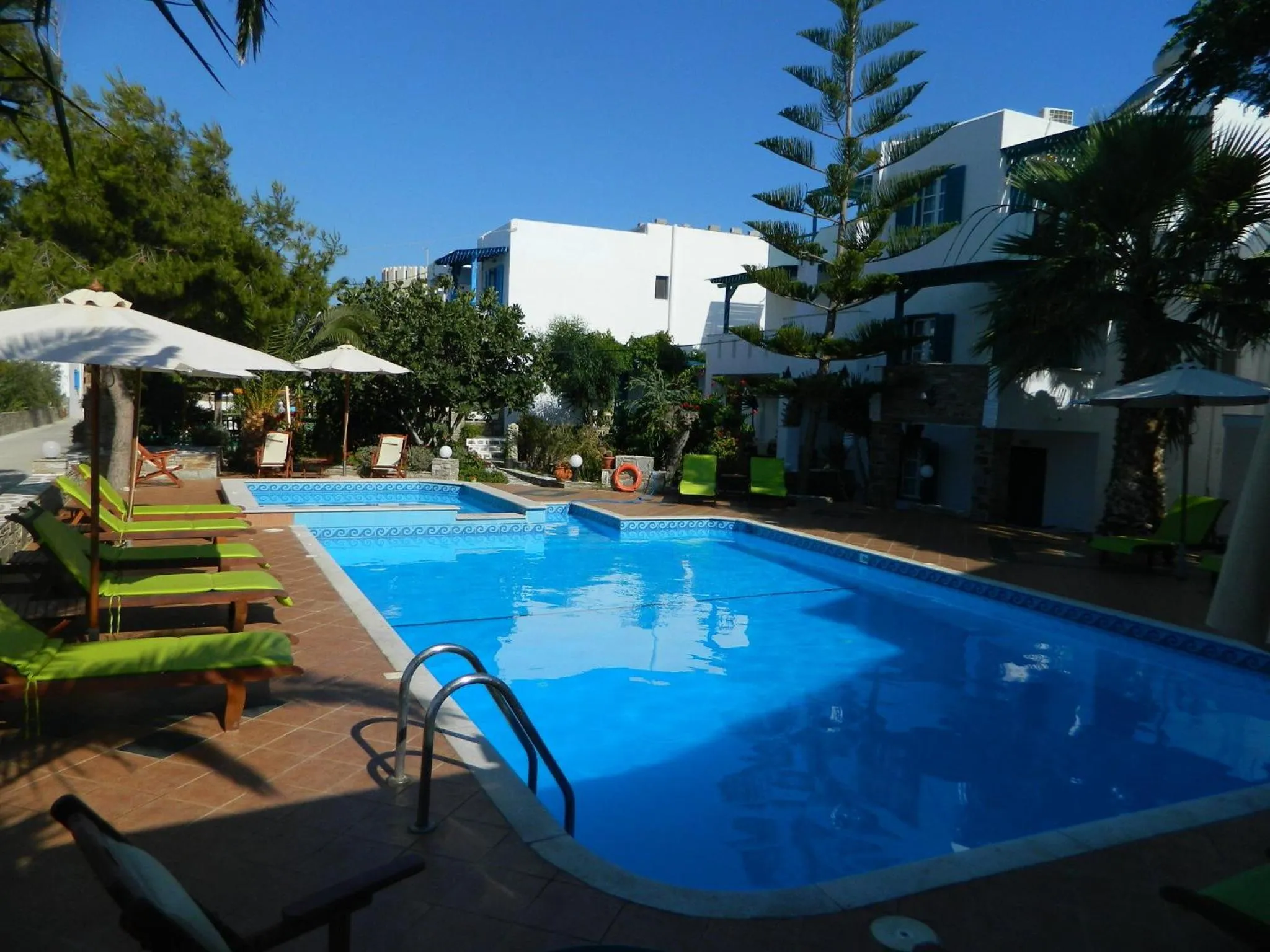 Swimming pool in Ioanna Apartments