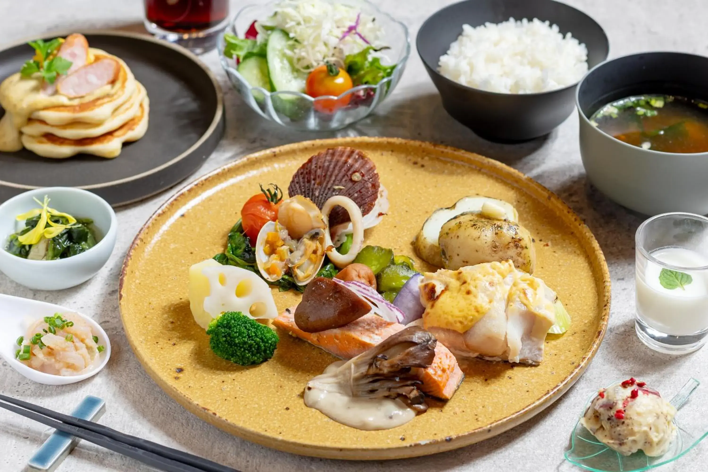 Breakfast in La'gent Stay Shin Sapporo Breakfast in La'gent Stay Shin Sapporo