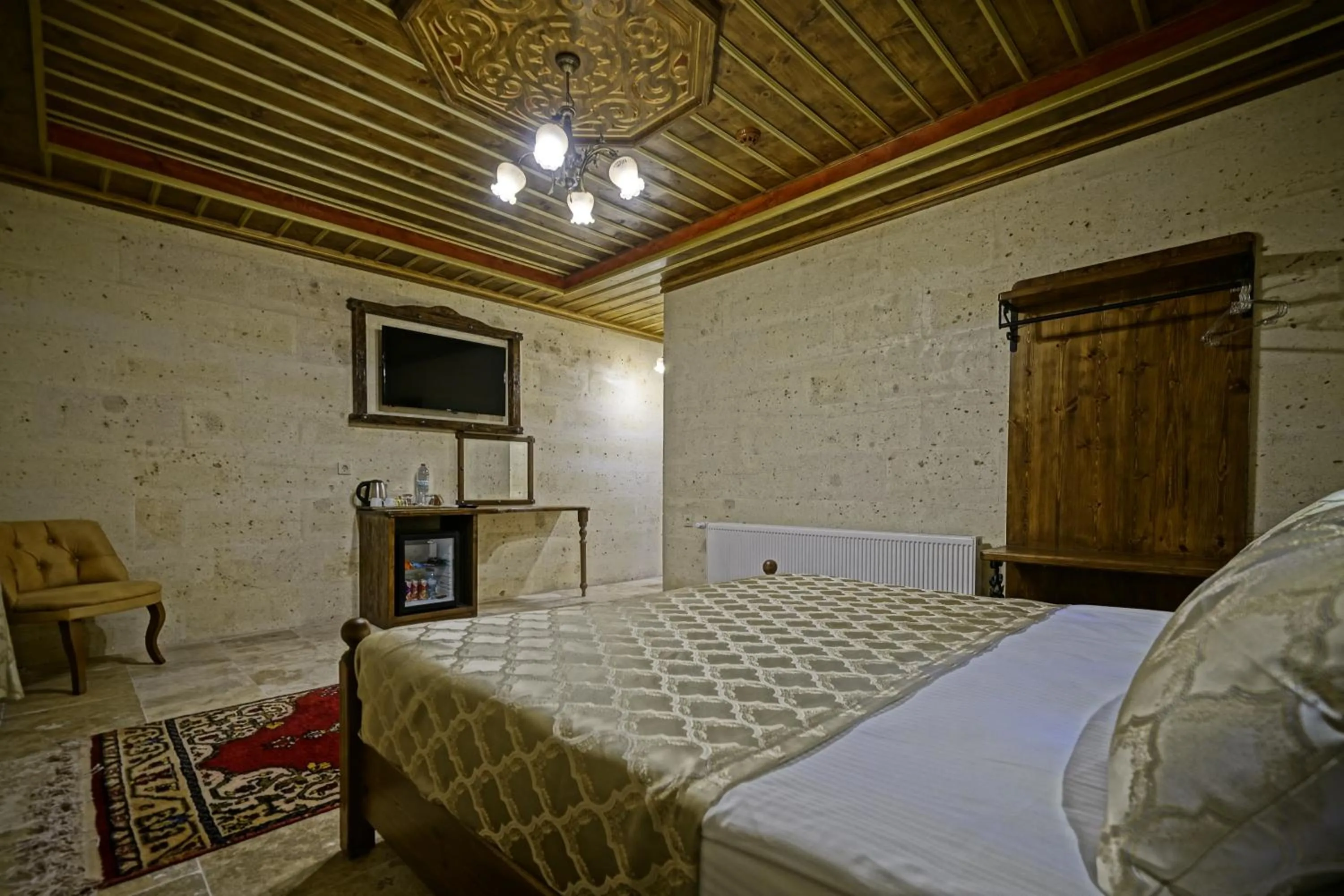 Bed in Zultanite Cappadocia Hotel