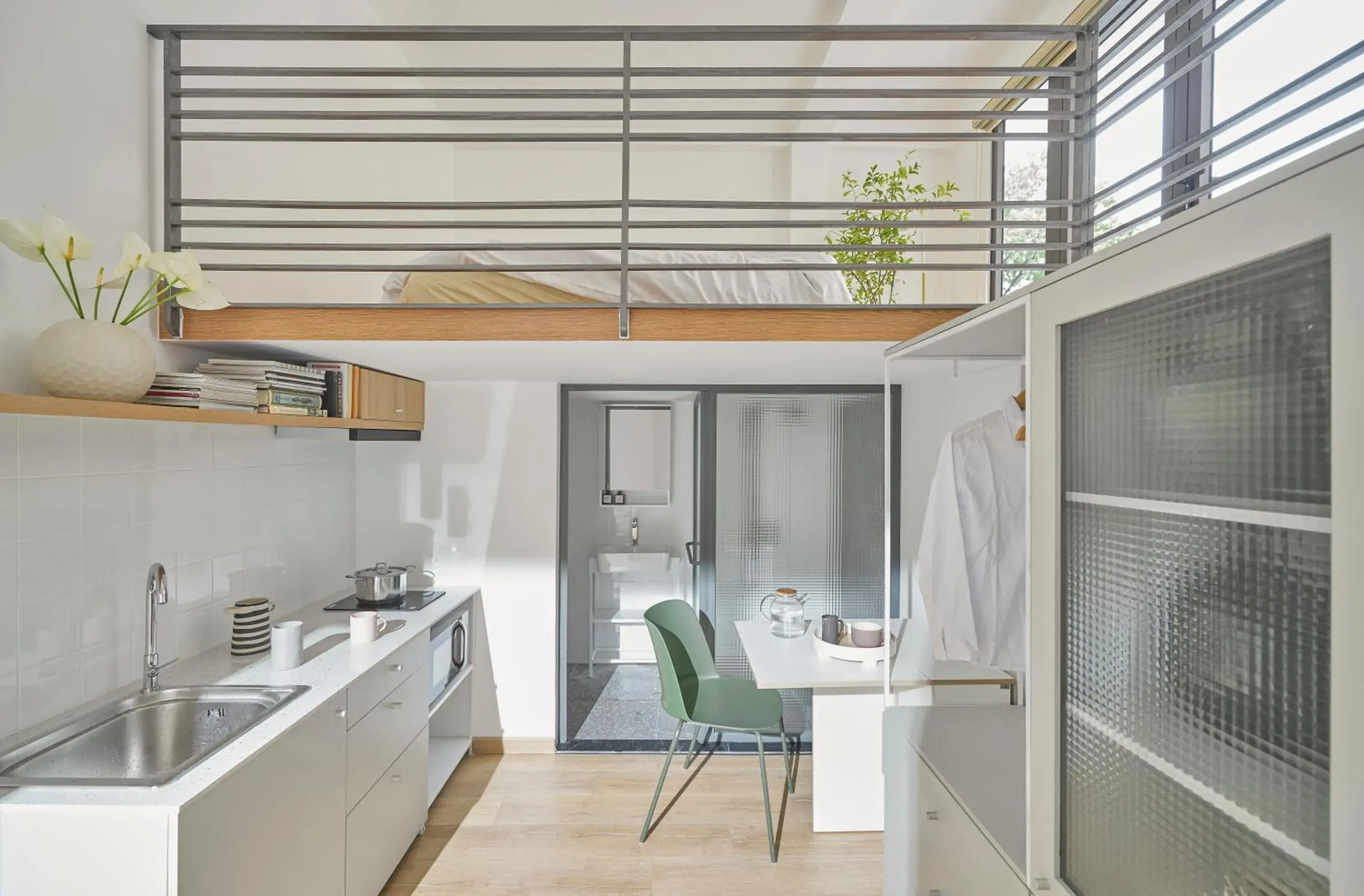 Duplex Studio in Express by M Village Nguyễn Du, a brand of Modern Village Lifestyle Duplex Studio in Express by M Village Nguyễn Du, a brand of Modern Village Lifestyle