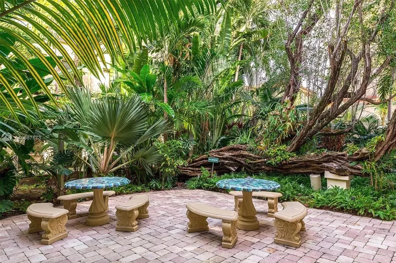 Garden in Renovated studio in the heart of Palm Beach - free parking, security box