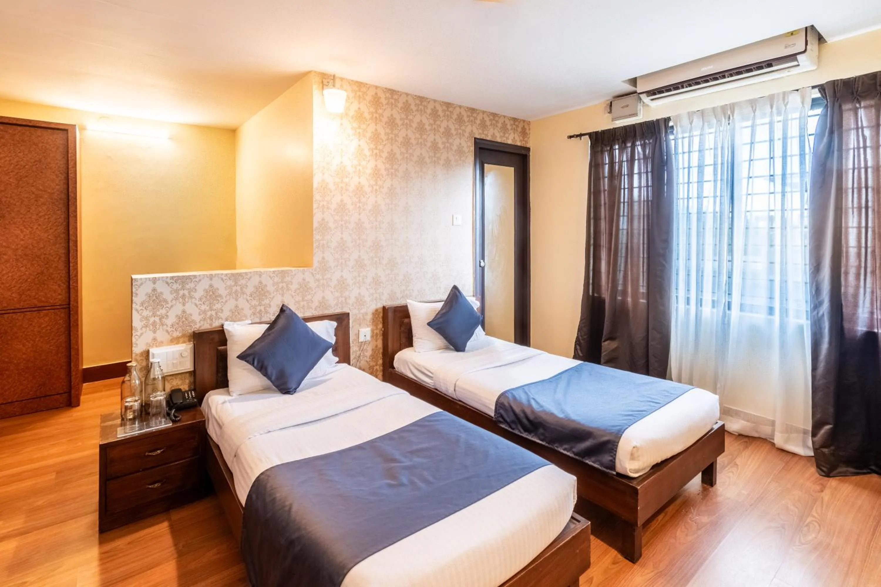 Bed in Chocolat house