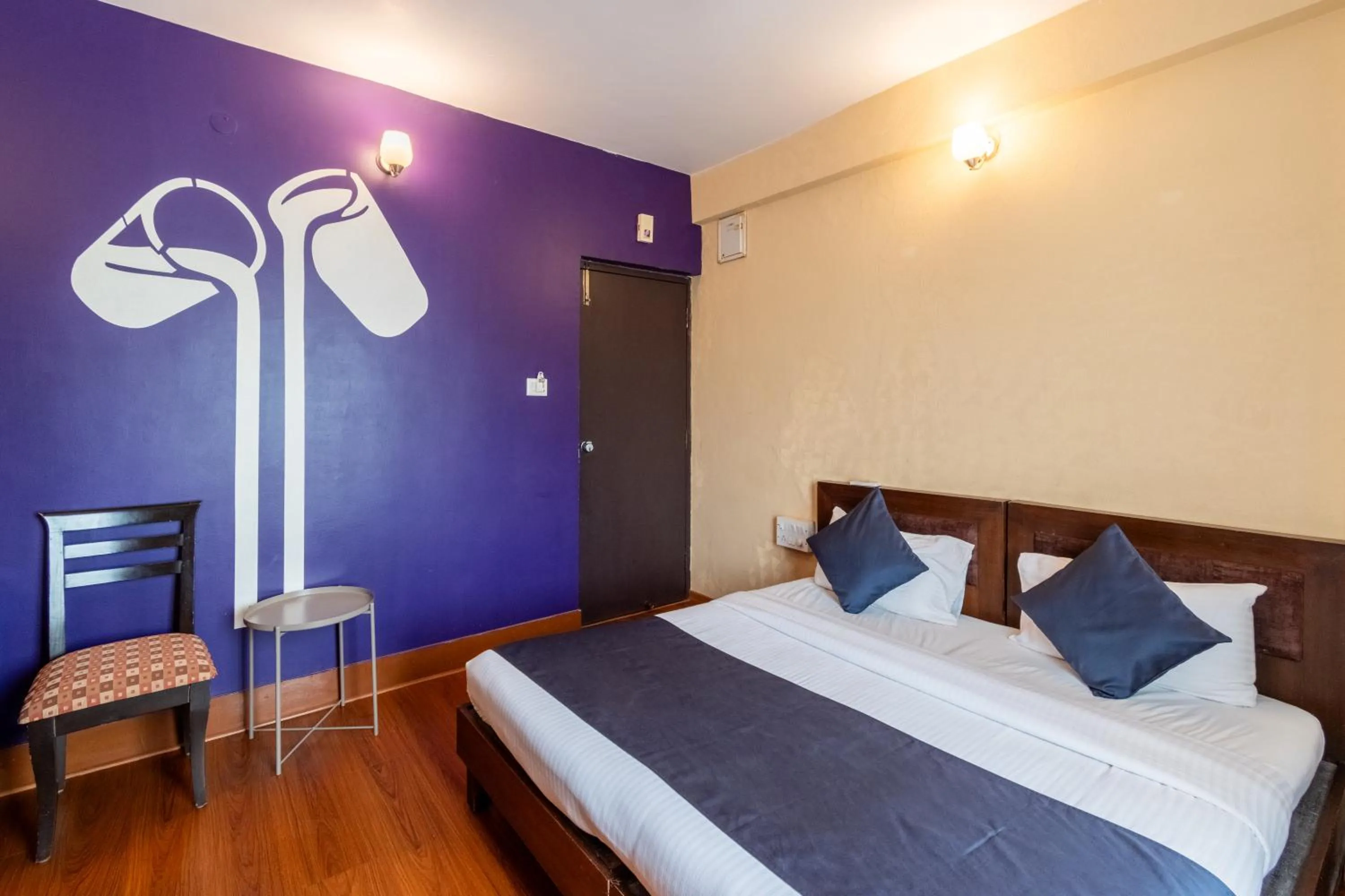 Bed in Chocolat house