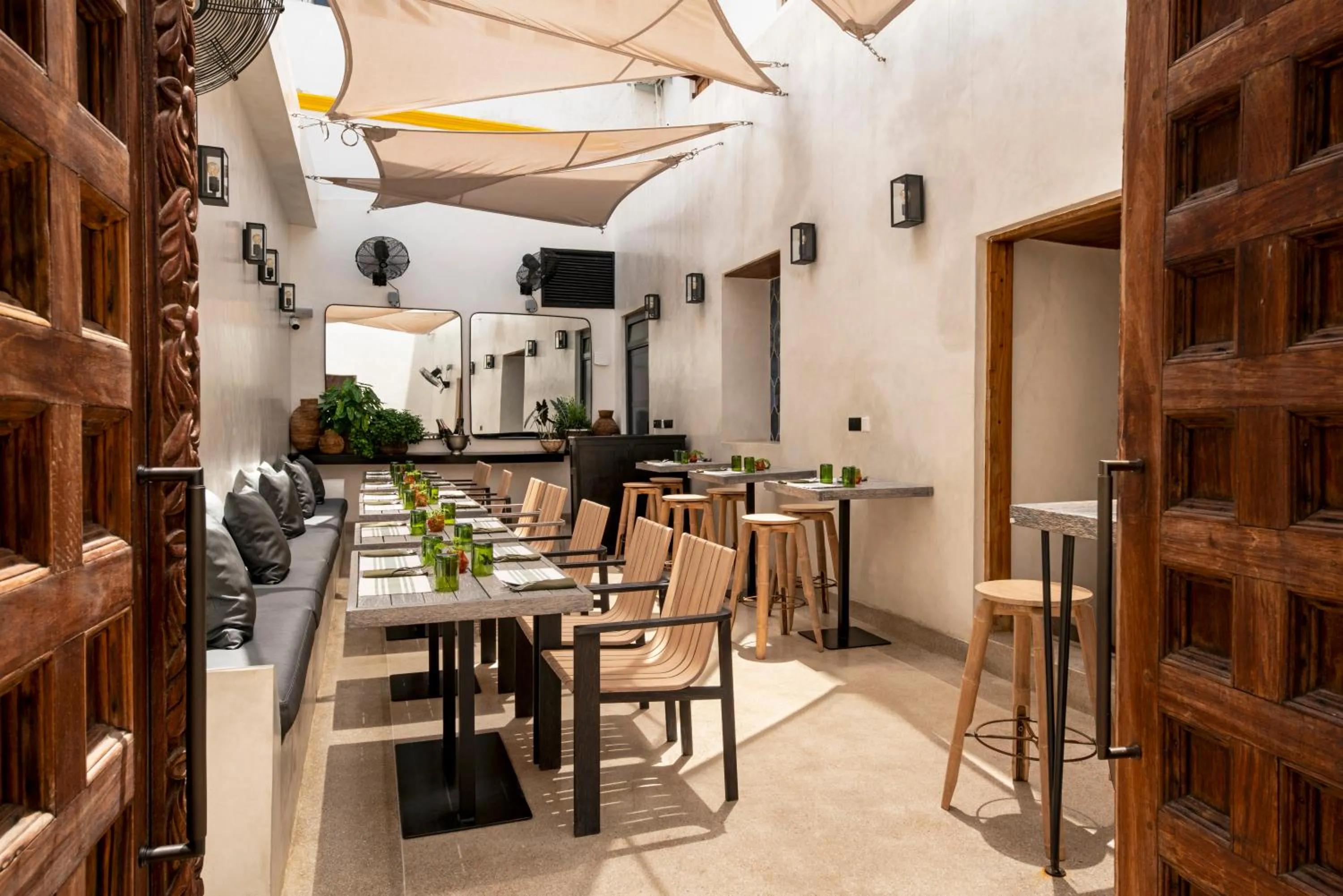 Restaurant/places to eat in The Neela Boutique Hotel Stone Town