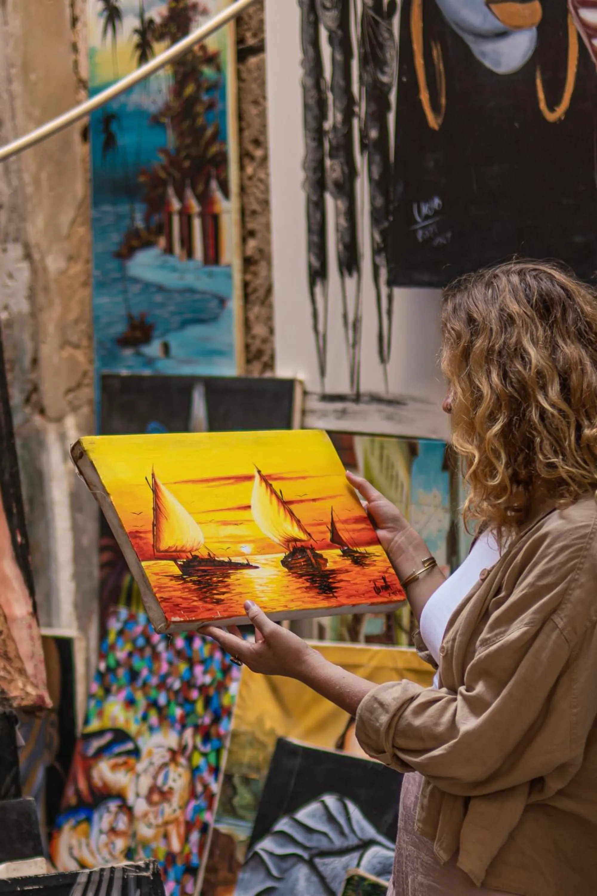 Shopping Area in The Neela Boutique Hotel Stone Town