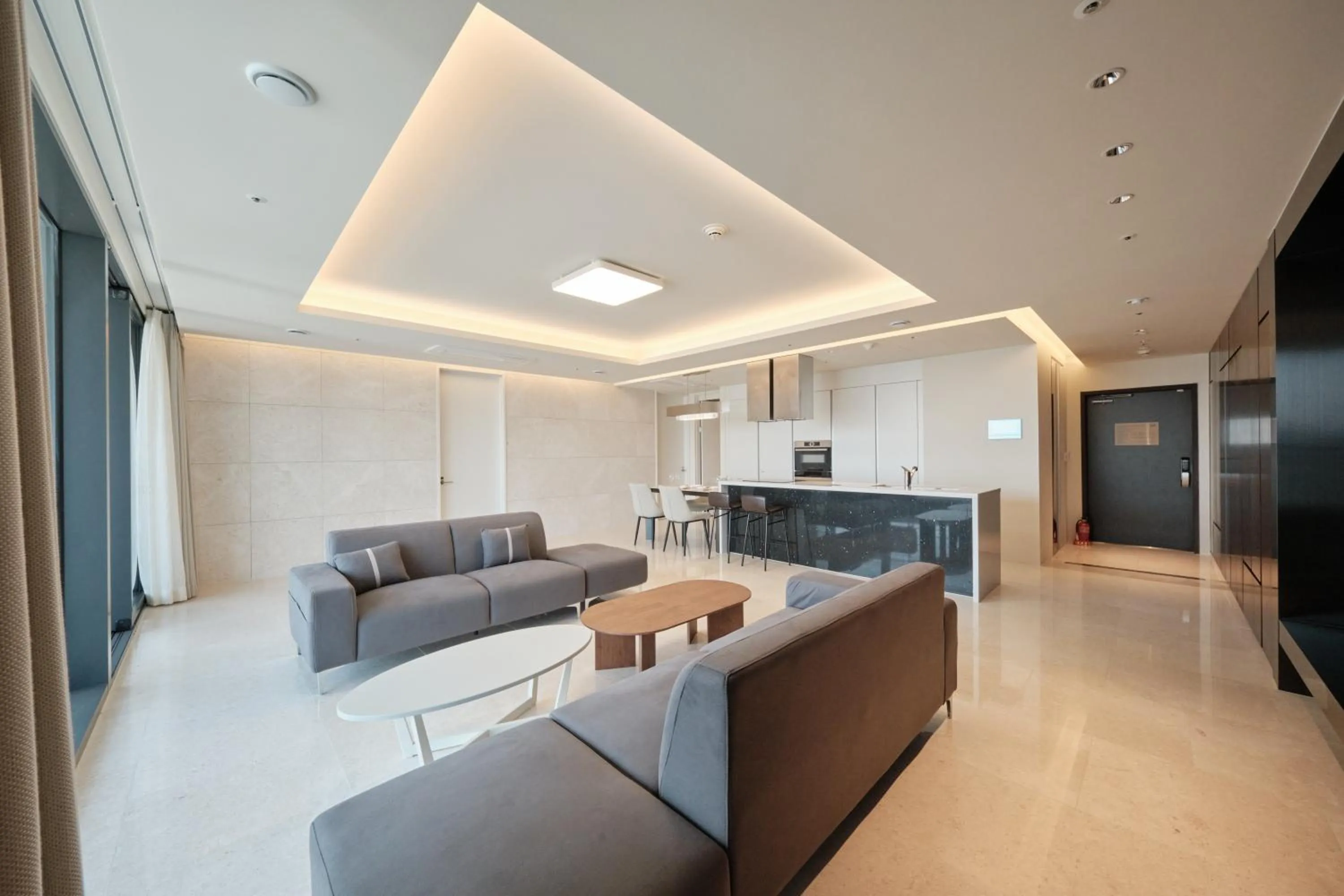 Living room in UH FLAT Signature DAEGU