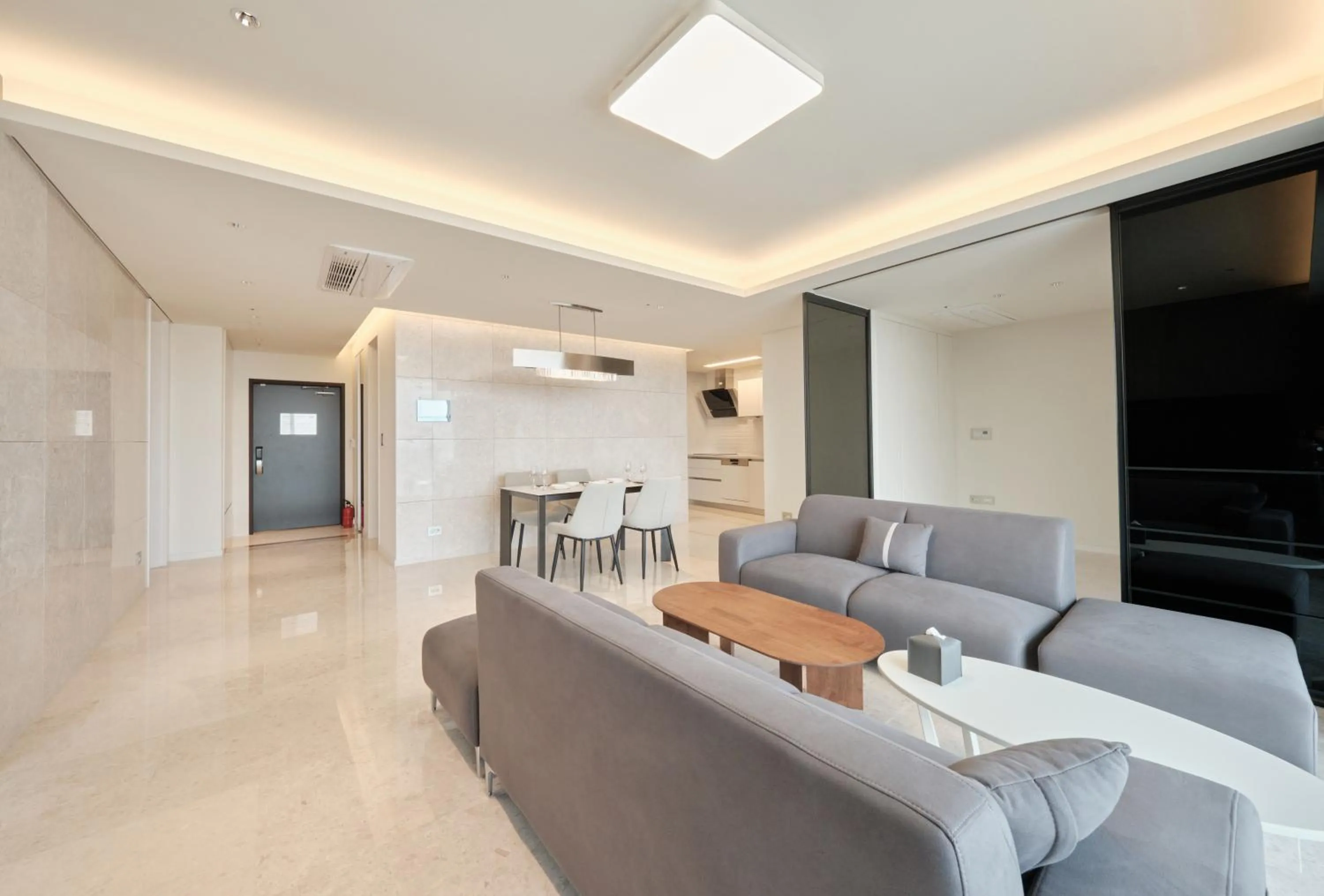 Living room in UH FLAT Signature DAEGU