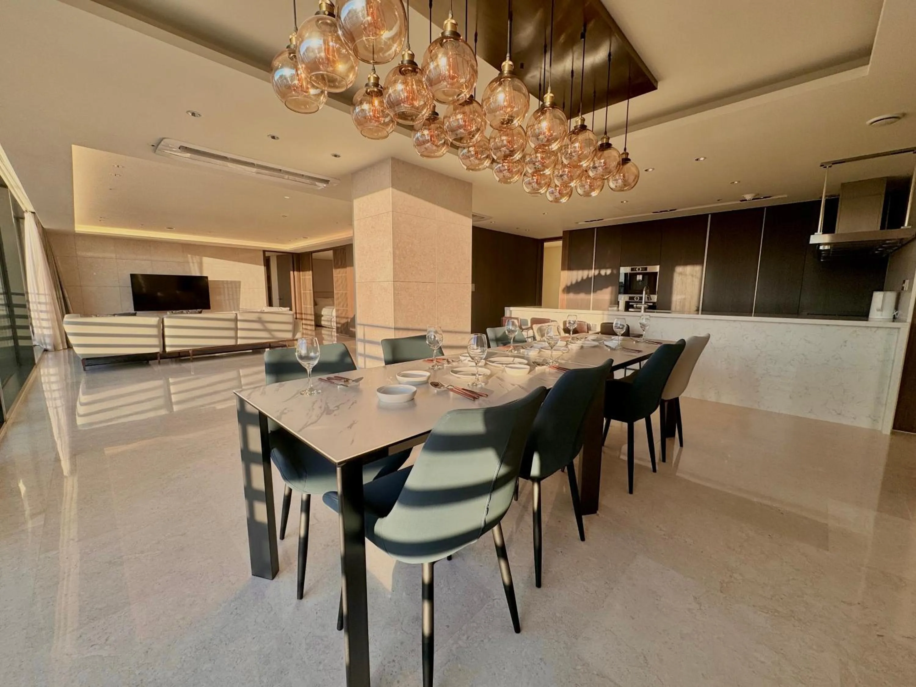 Living room in UH FLAT Signature DAEGU