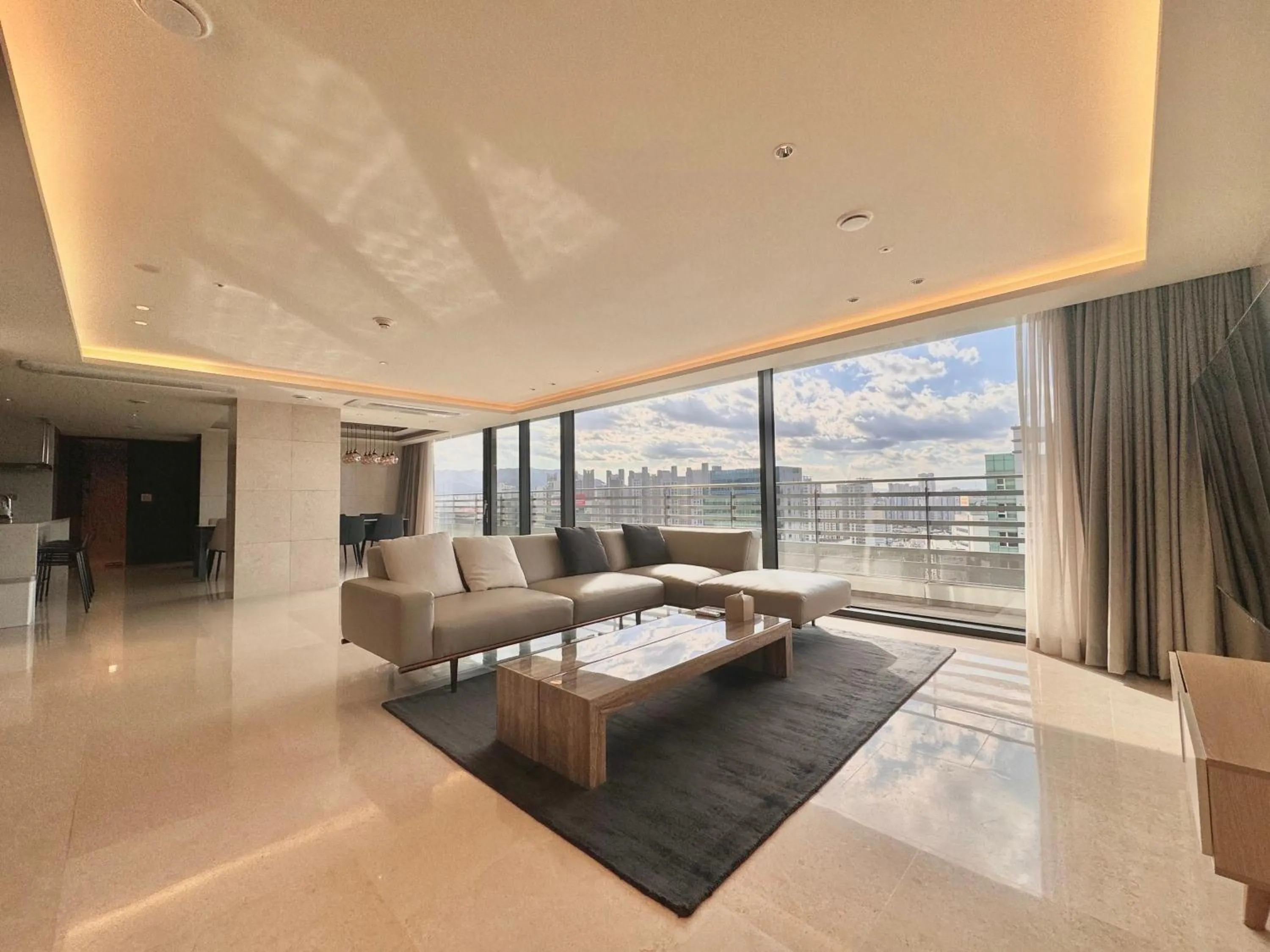 View (from property/room) in UH FLAT Signature DAEGU