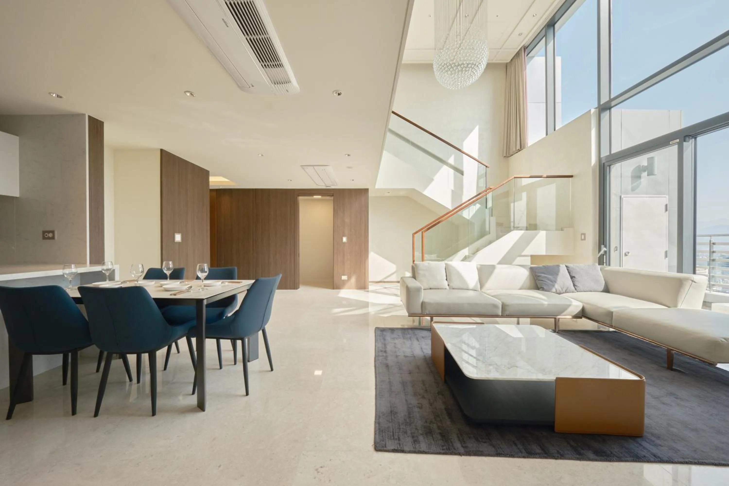 Living room in UH FLAT Signature DAEGU