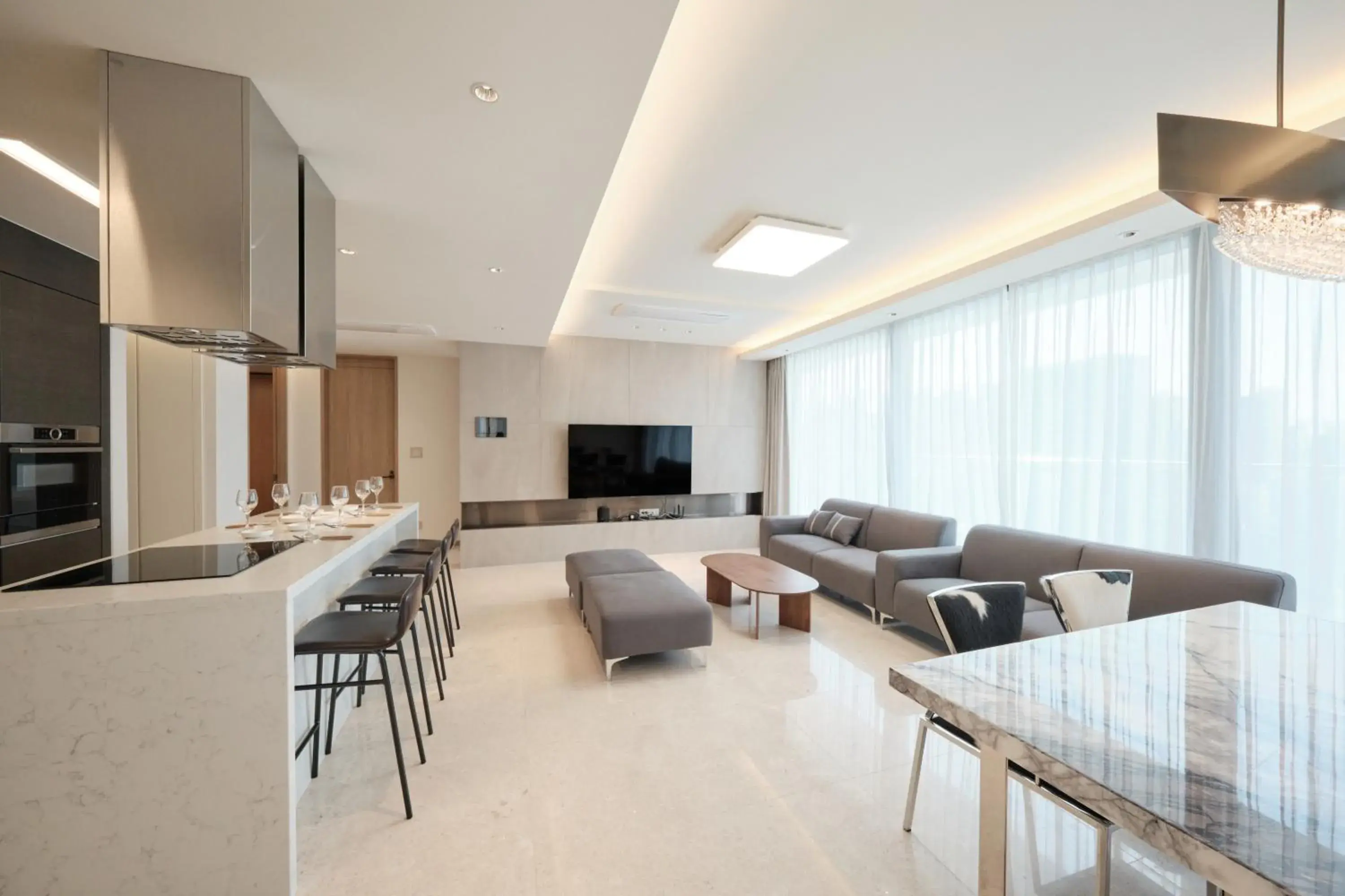 Living room in UH FLAT Signature DAEGU Living room in UH FLAT Signature DAEGU
